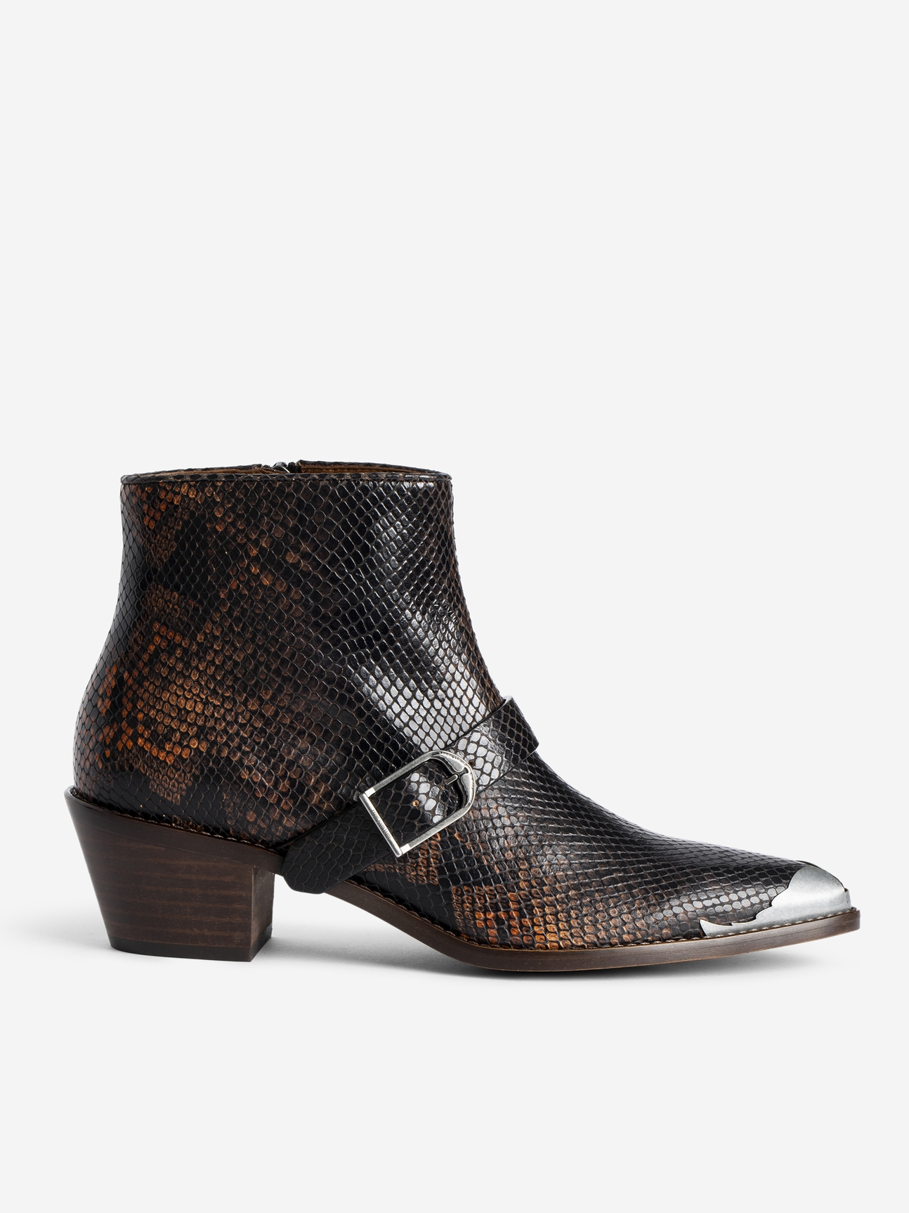TYLOW WILD BICOLOR ANKLE BOOTS