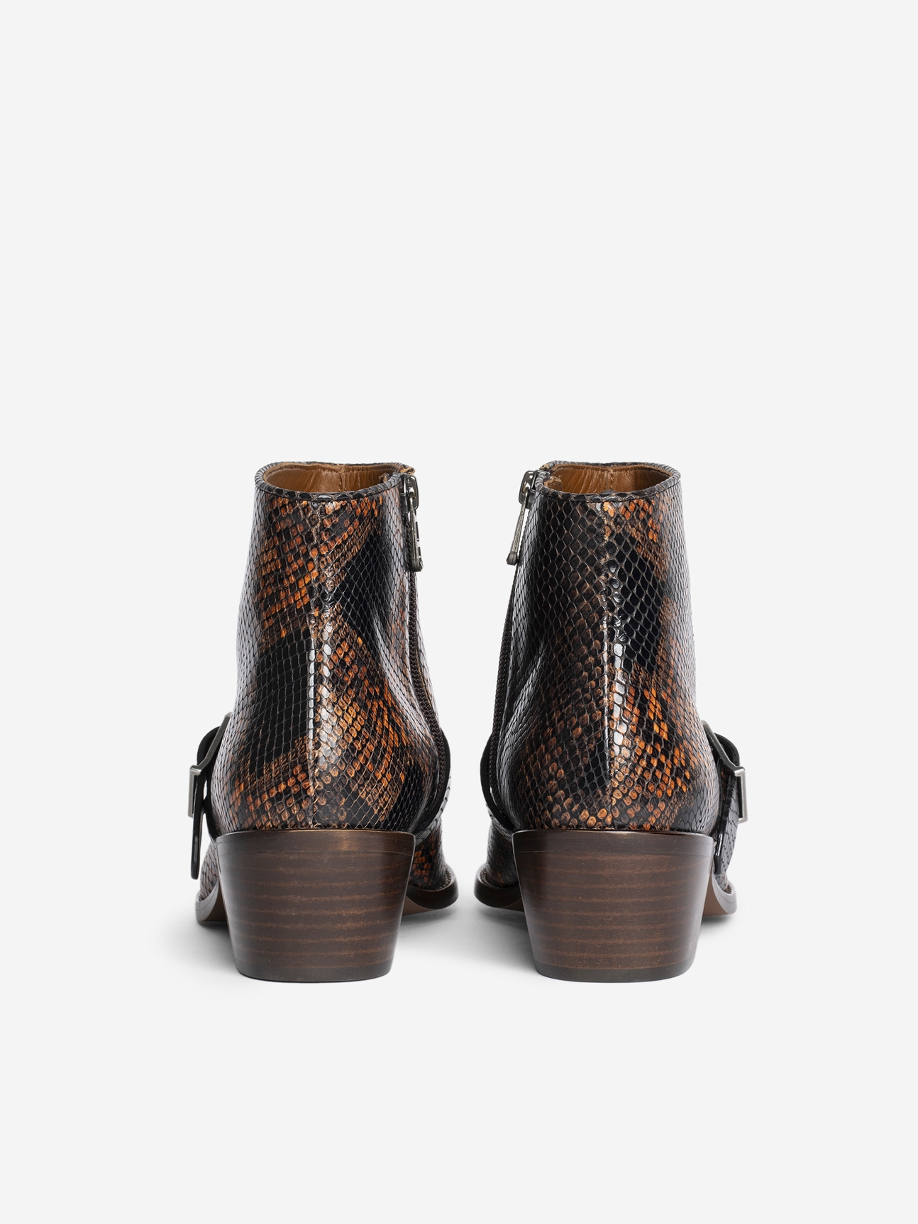 TYLOW WILD BICOLOR ANKLE BOOTS