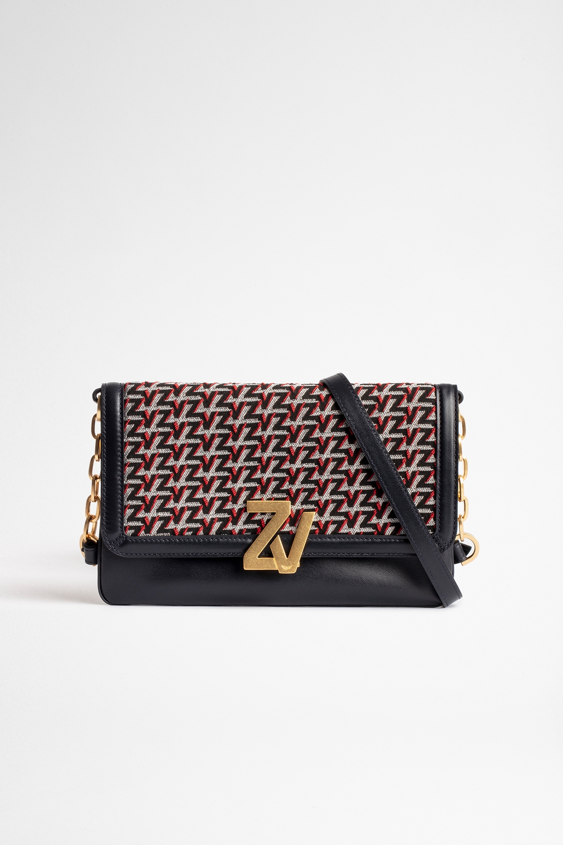 ZV INITIALE MONOGRAM CLUTCH