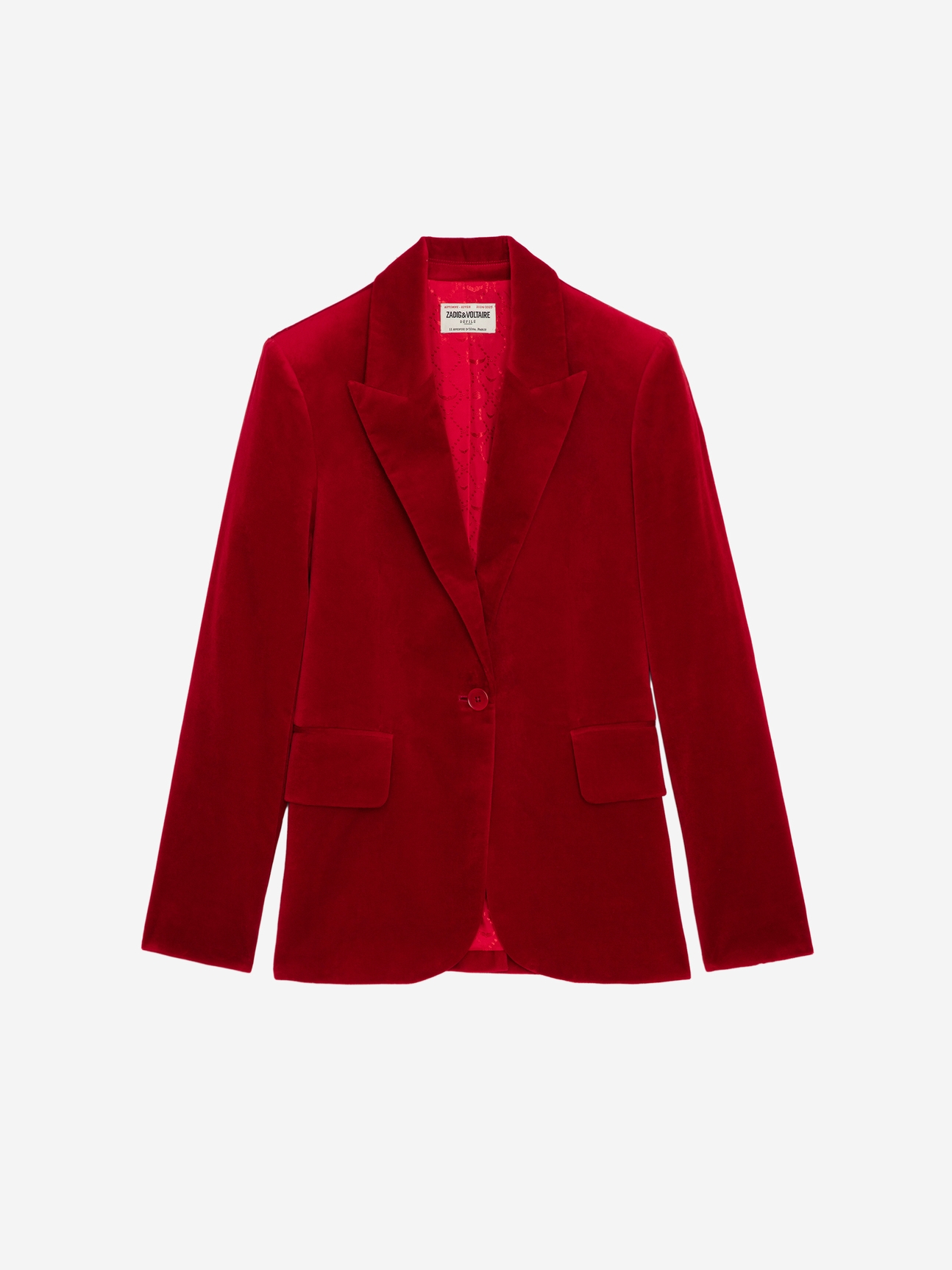 VAVY VELVET BLAZER