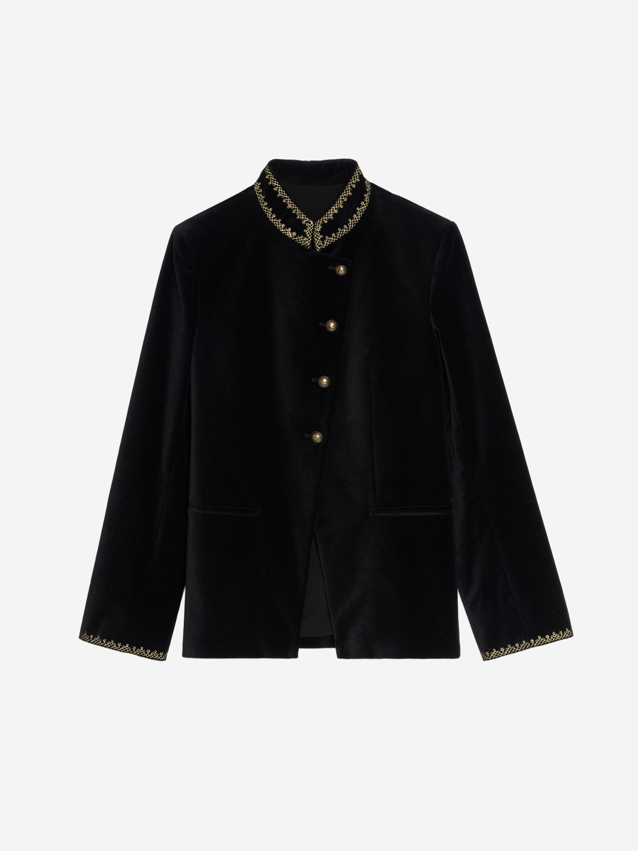 VERYSA VELVET BLAZER