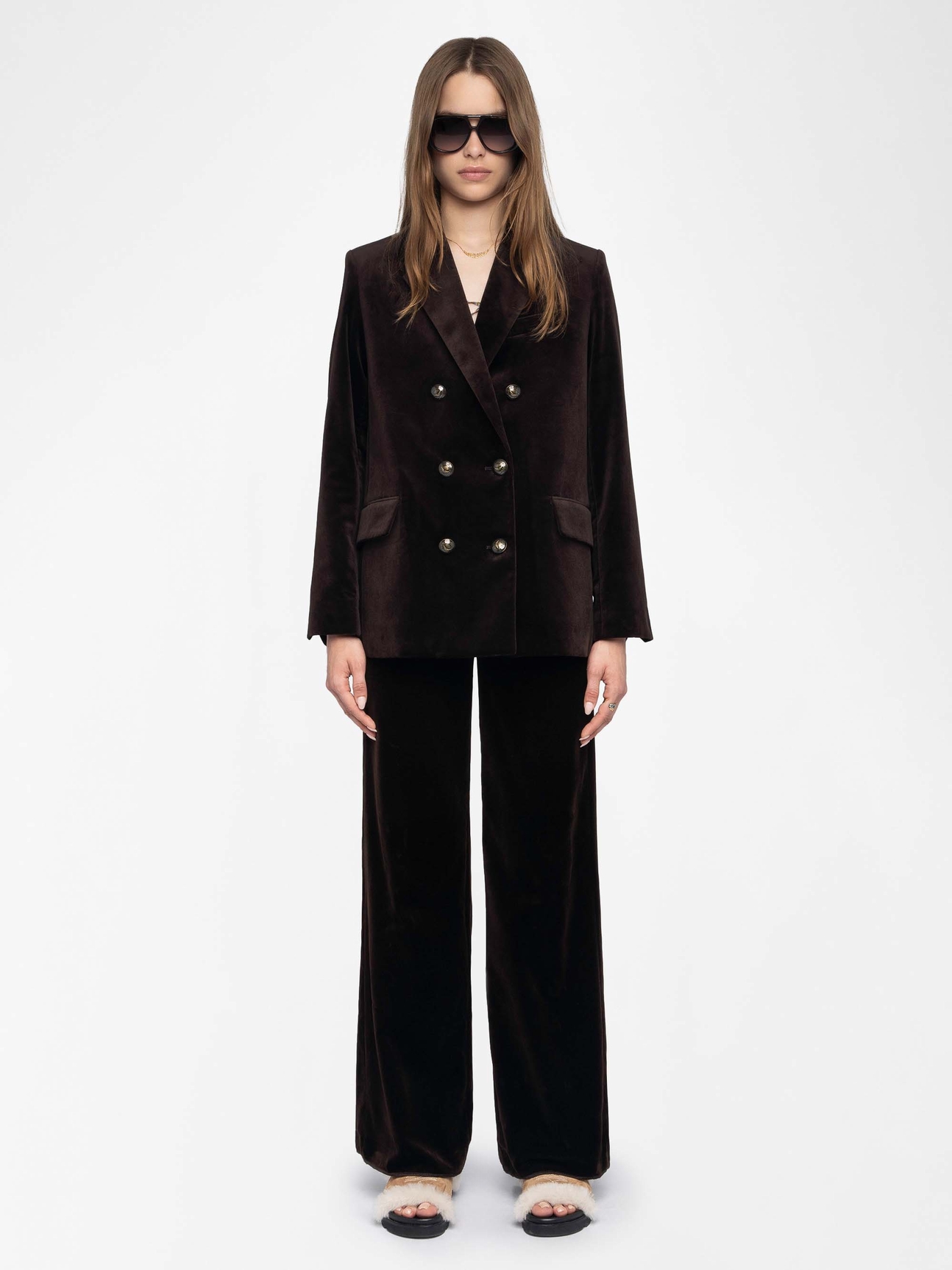 VASKA VELVET BLAZER