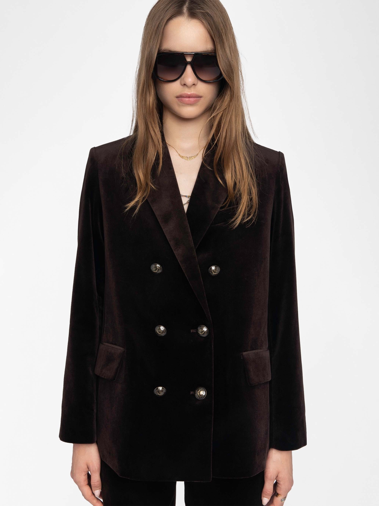VASKA VELVET BLAZER
