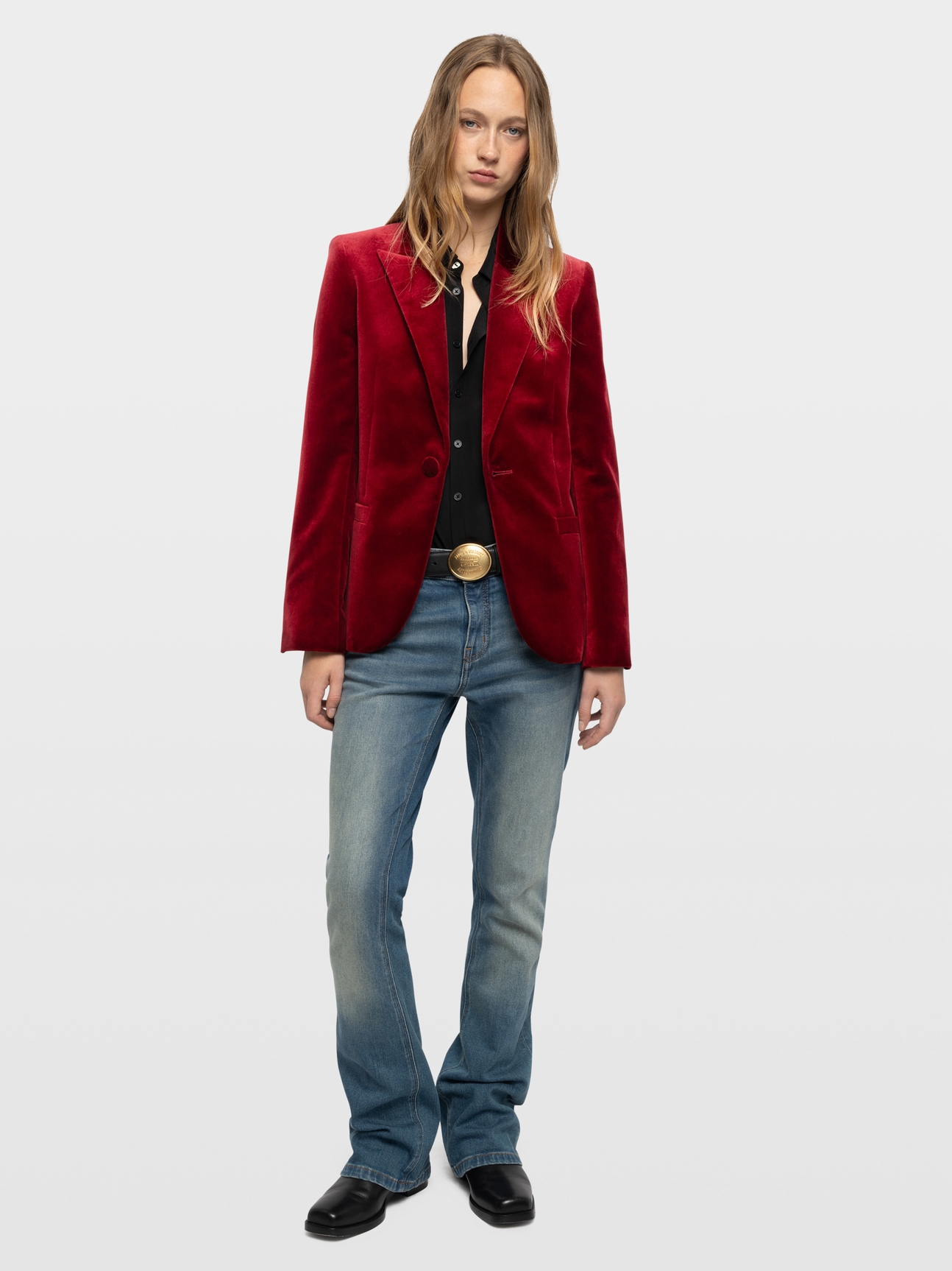 VAVY VELVET BLAZER