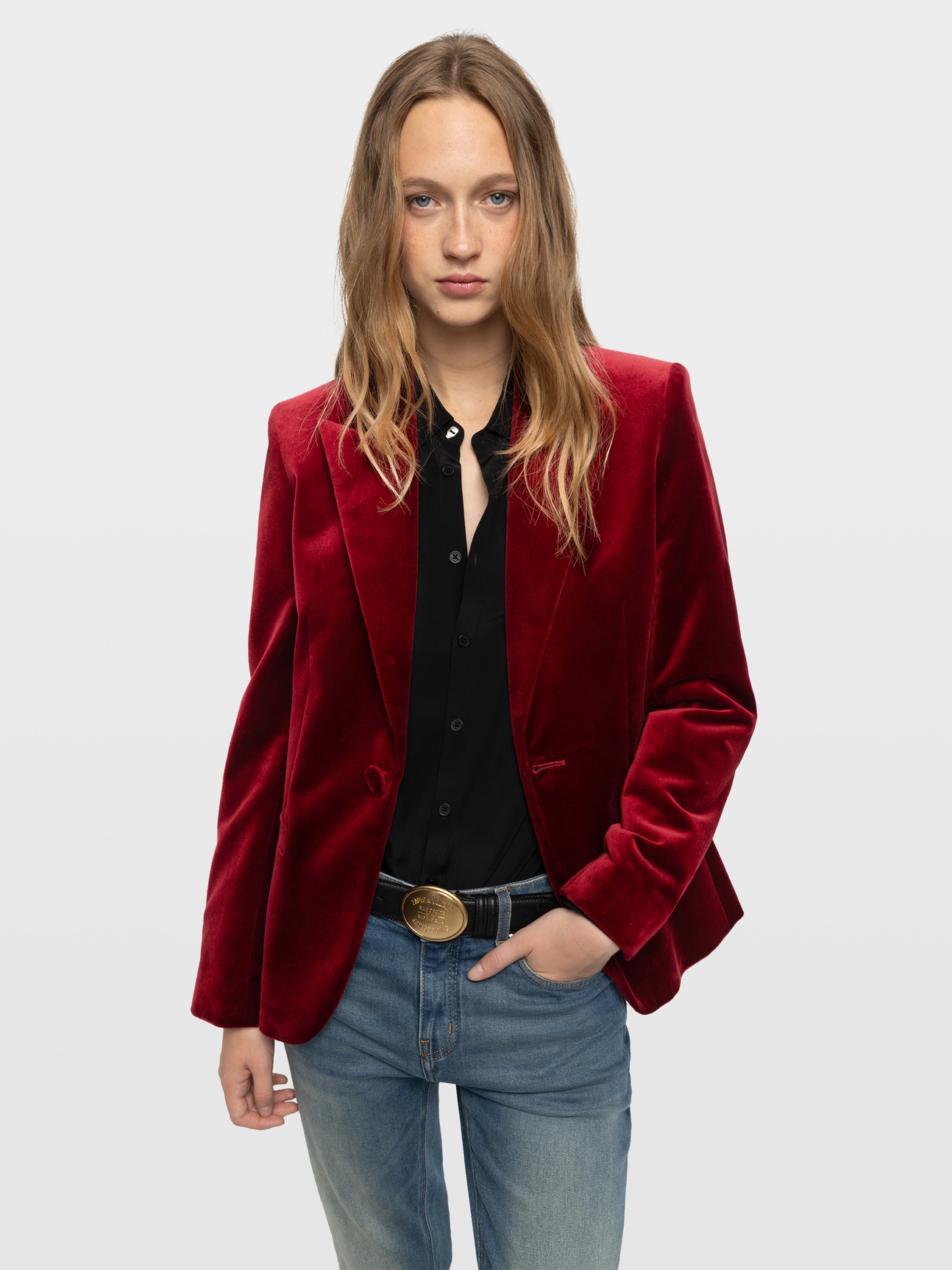 VAVY VELVET BLAZER