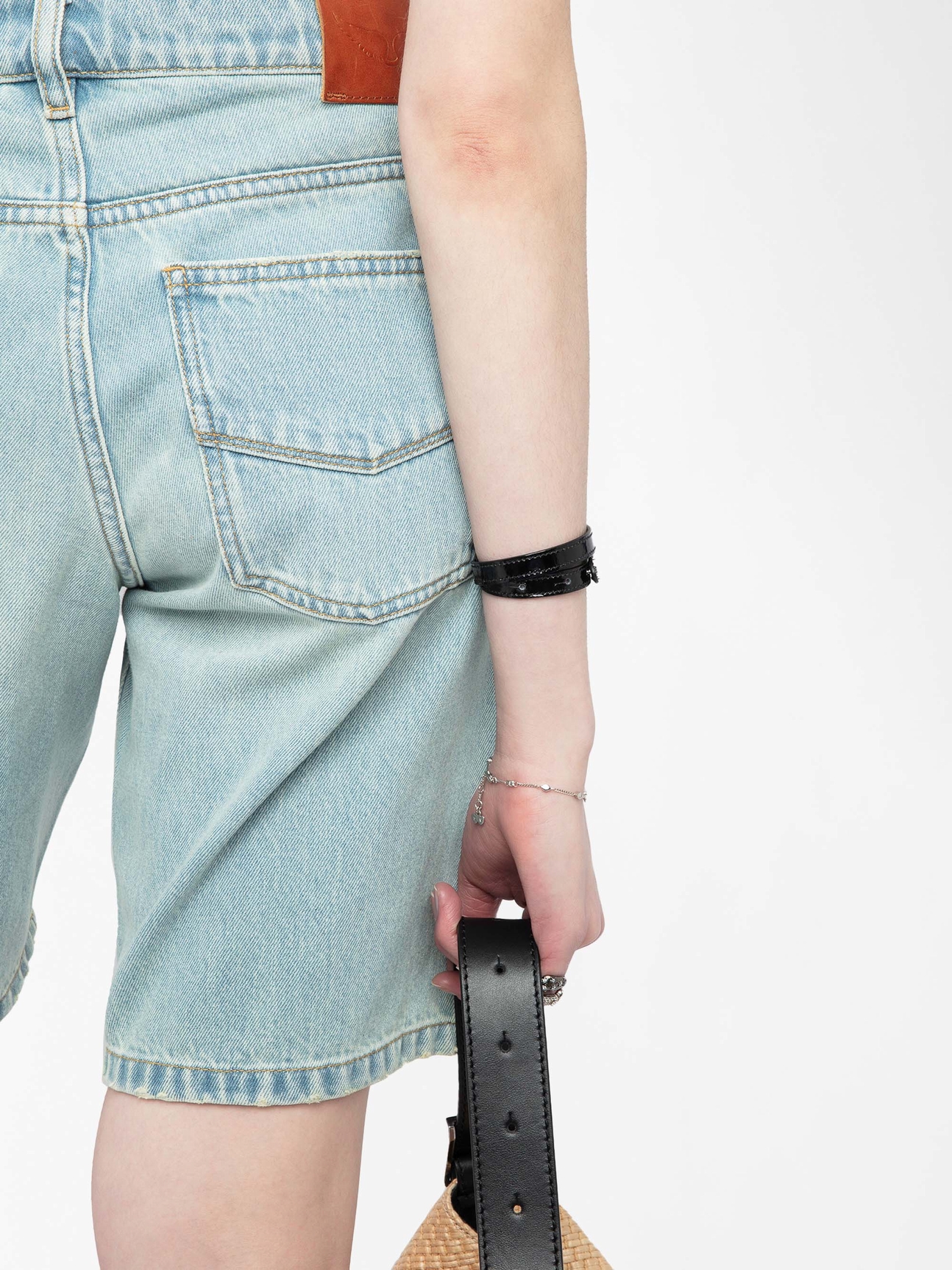 SADY DENIM SHORTS