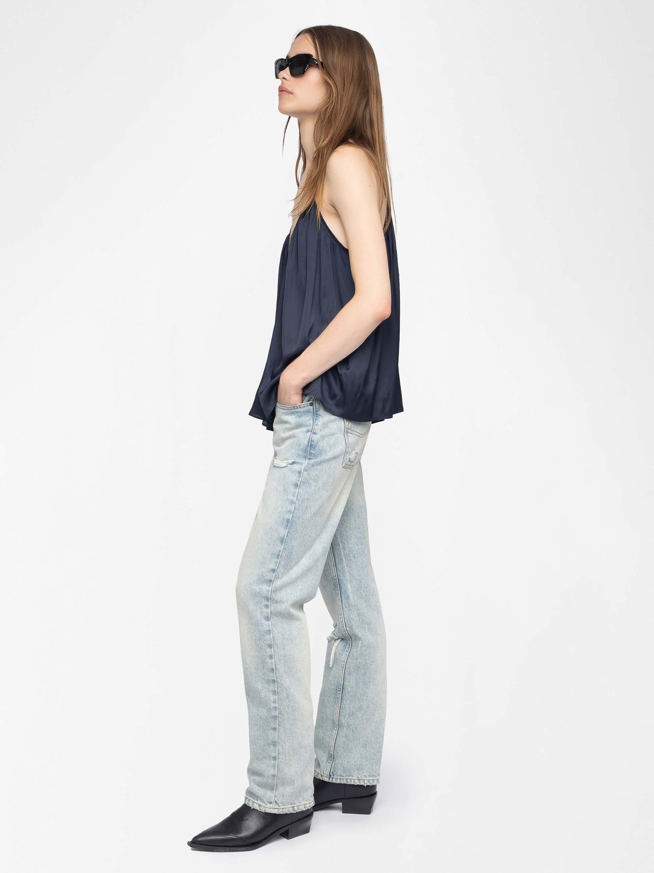 CYM SATIN TOP