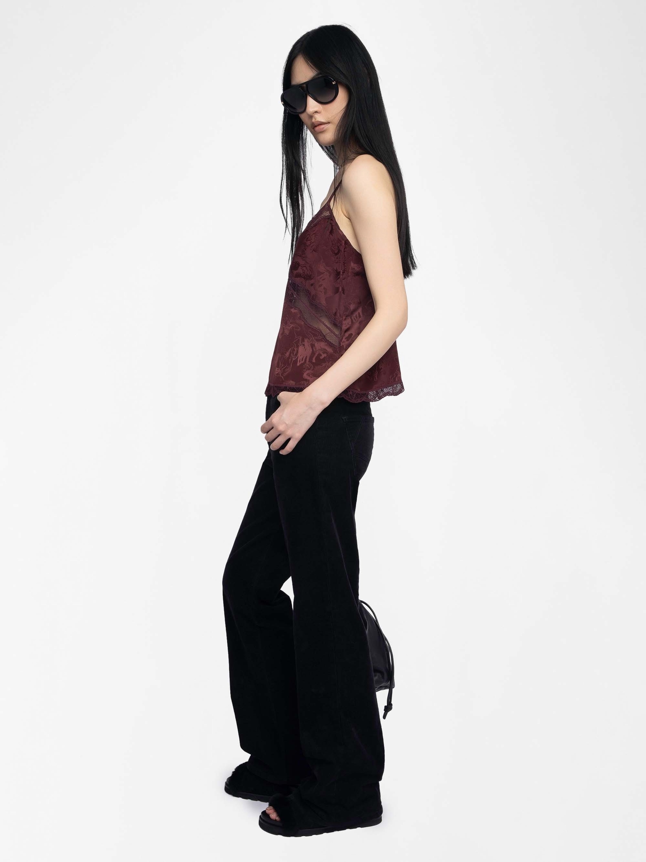 CISHI CAMI 100% SILK