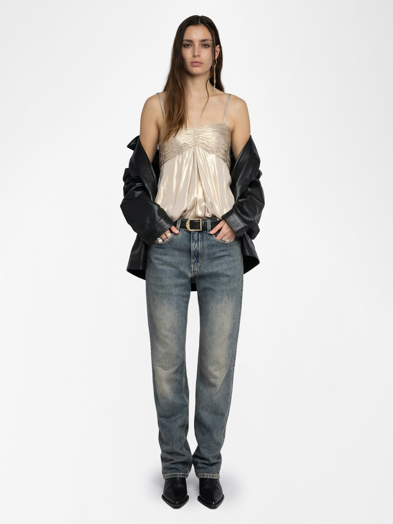 CIPPIE SATIN CAMISOLE