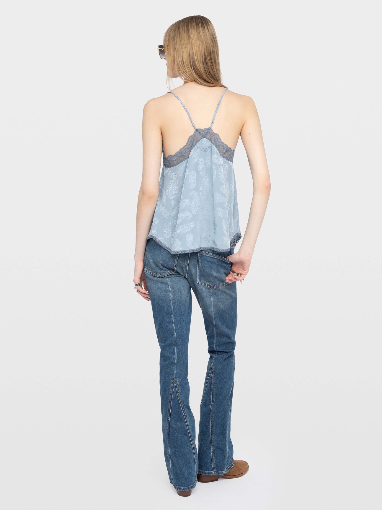 CHRISTY SILK CAMISOLE
