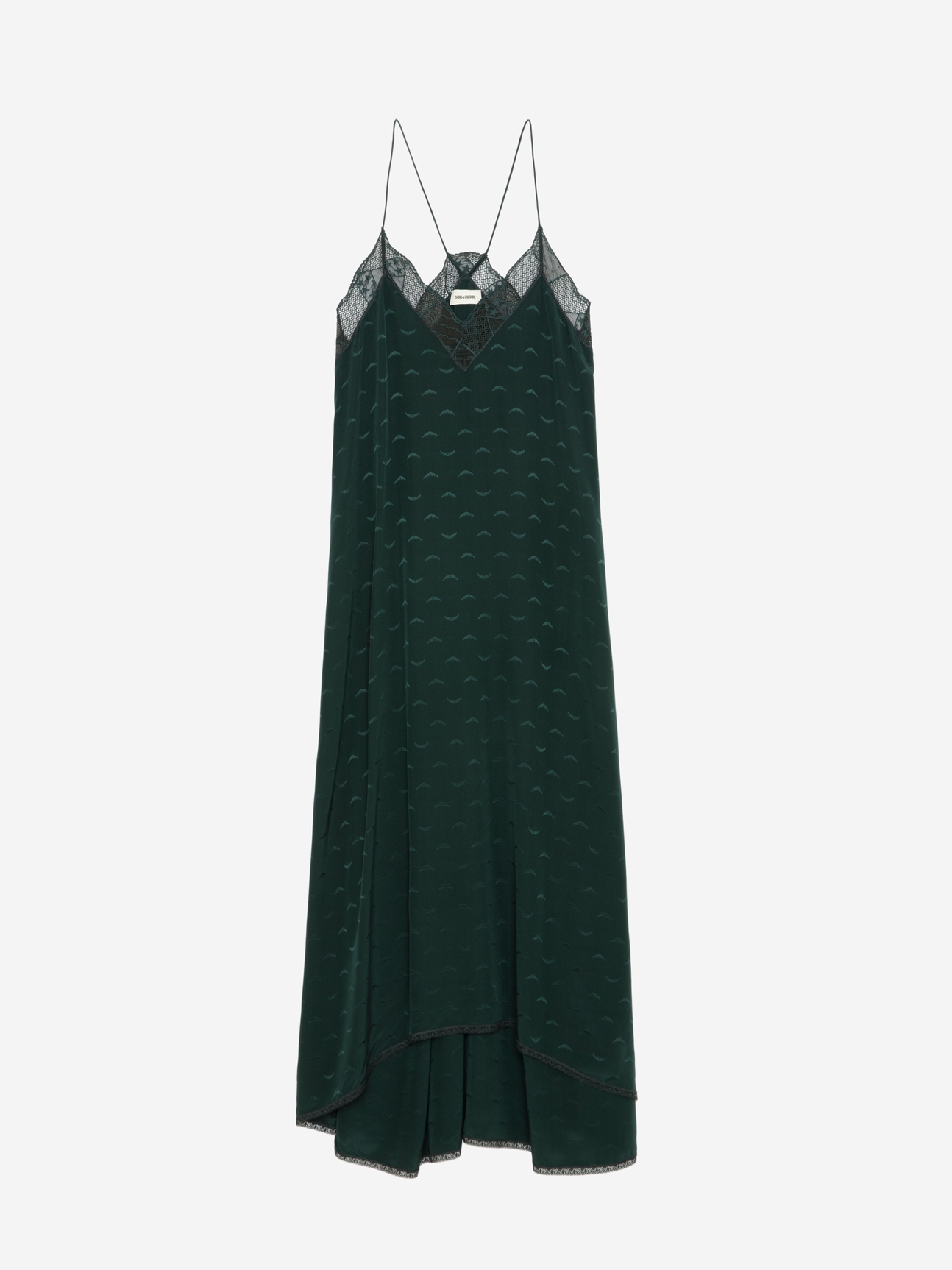 RISTY SILK JACQUARD DRESS