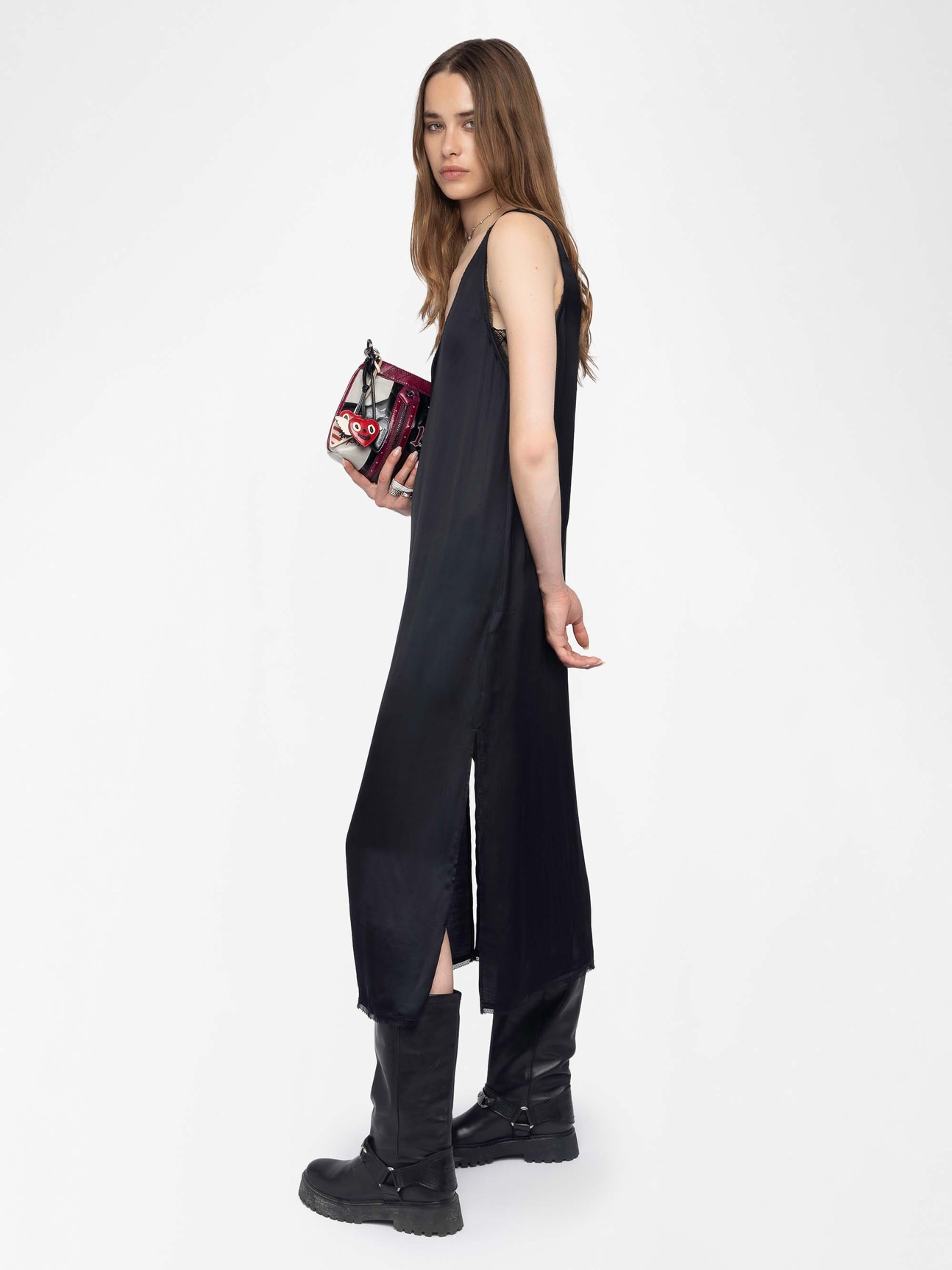 RENZO SATIN DRESS