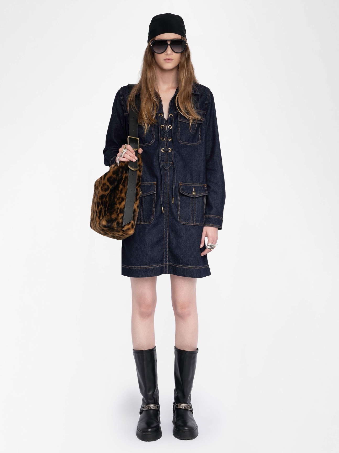 REMACHA DENIM DRESS