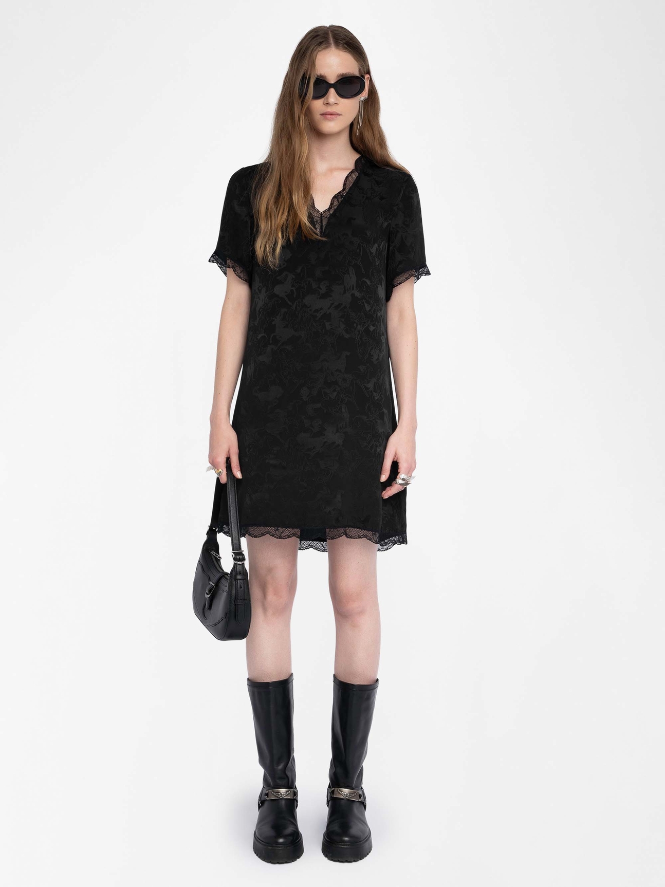 RERZO DRESS 100% SILK