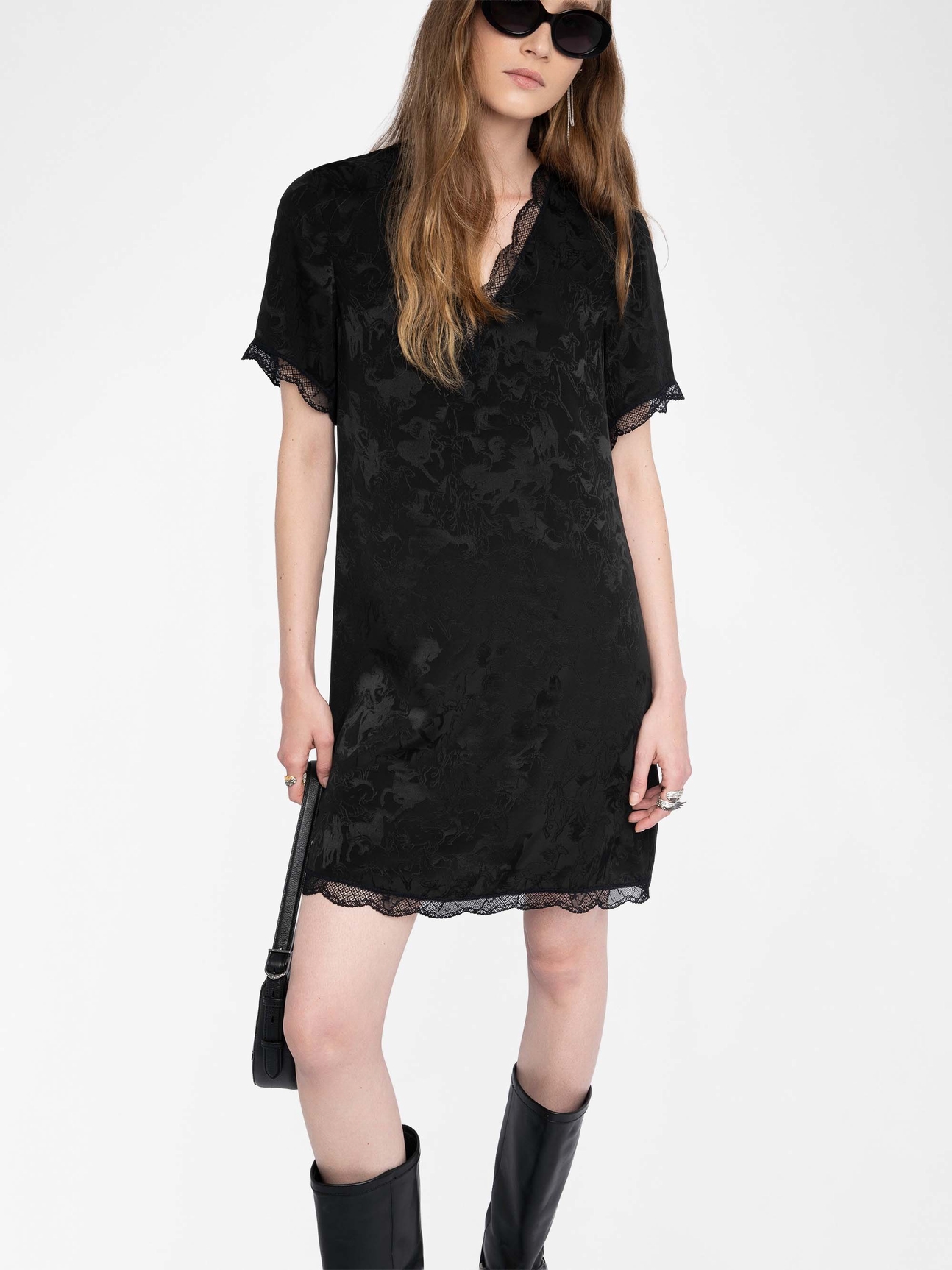 RERZO DRESS 100% SILK