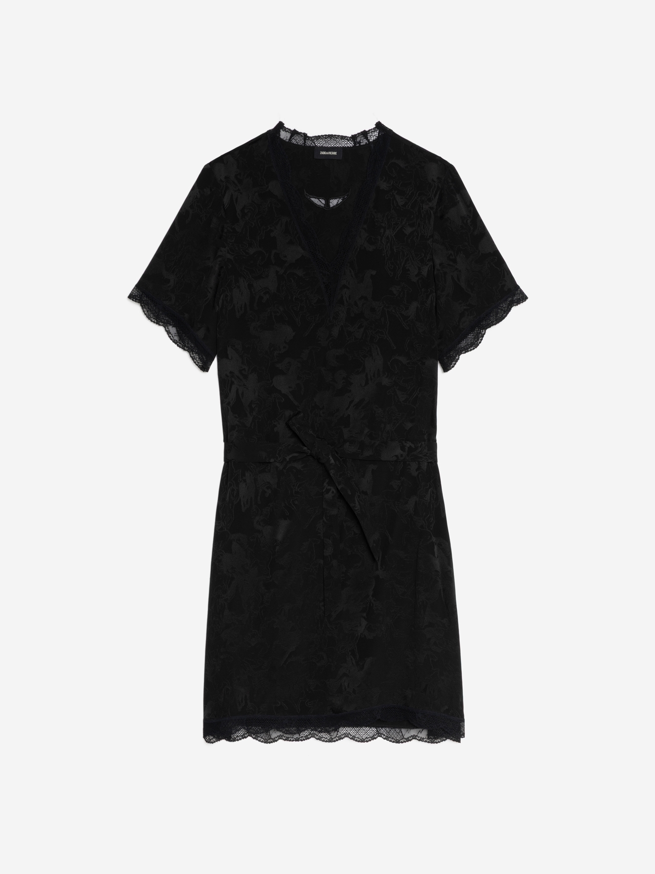 RERZO DRESS 100% SILK