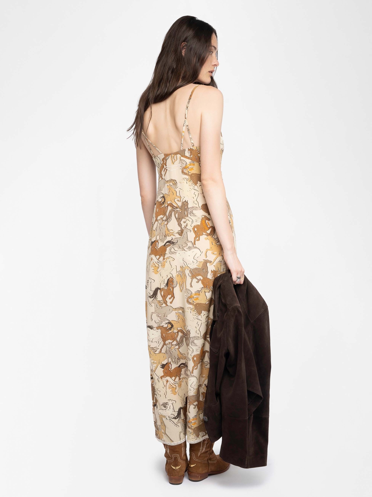 RAMELIL 100% SILK DRESS