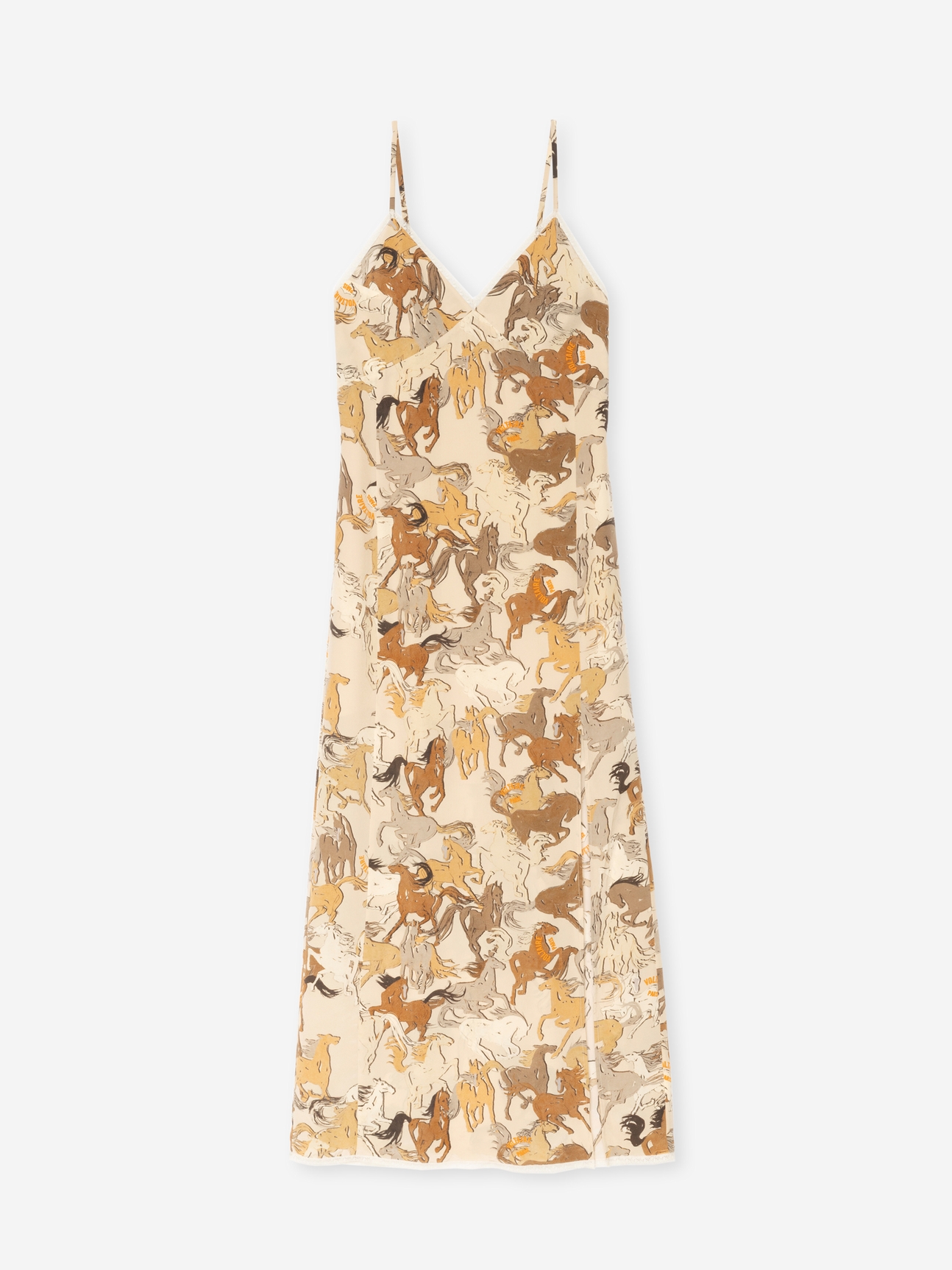 RAMELIL 100% SILK DRESS