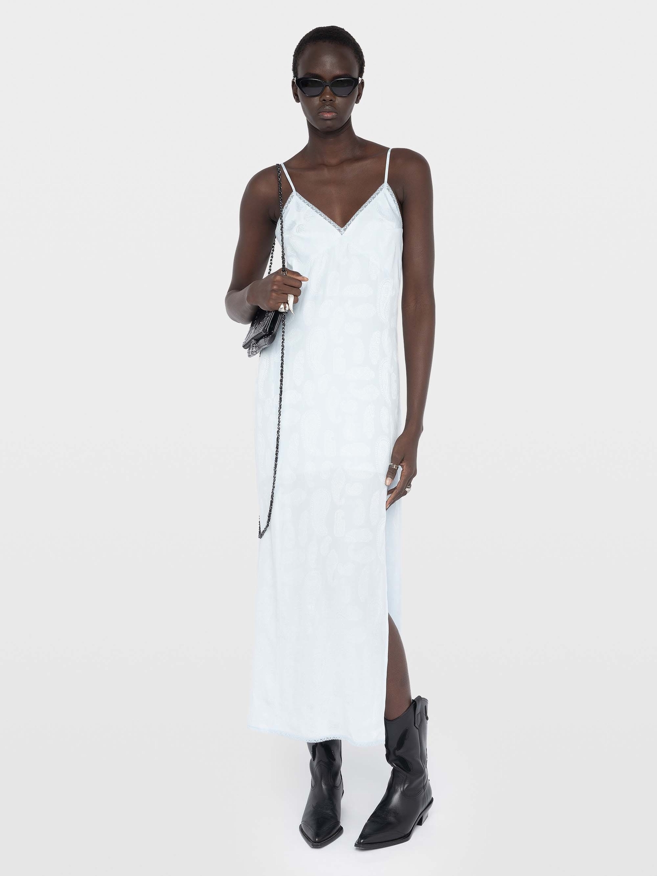 RAMELIL 100% SILK DRESS