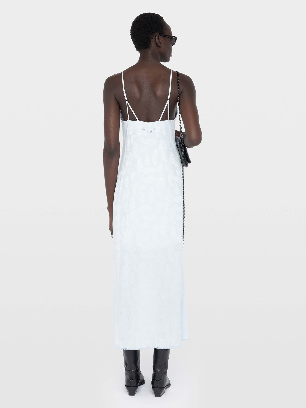 RAMELIL 100% SILK DRESS