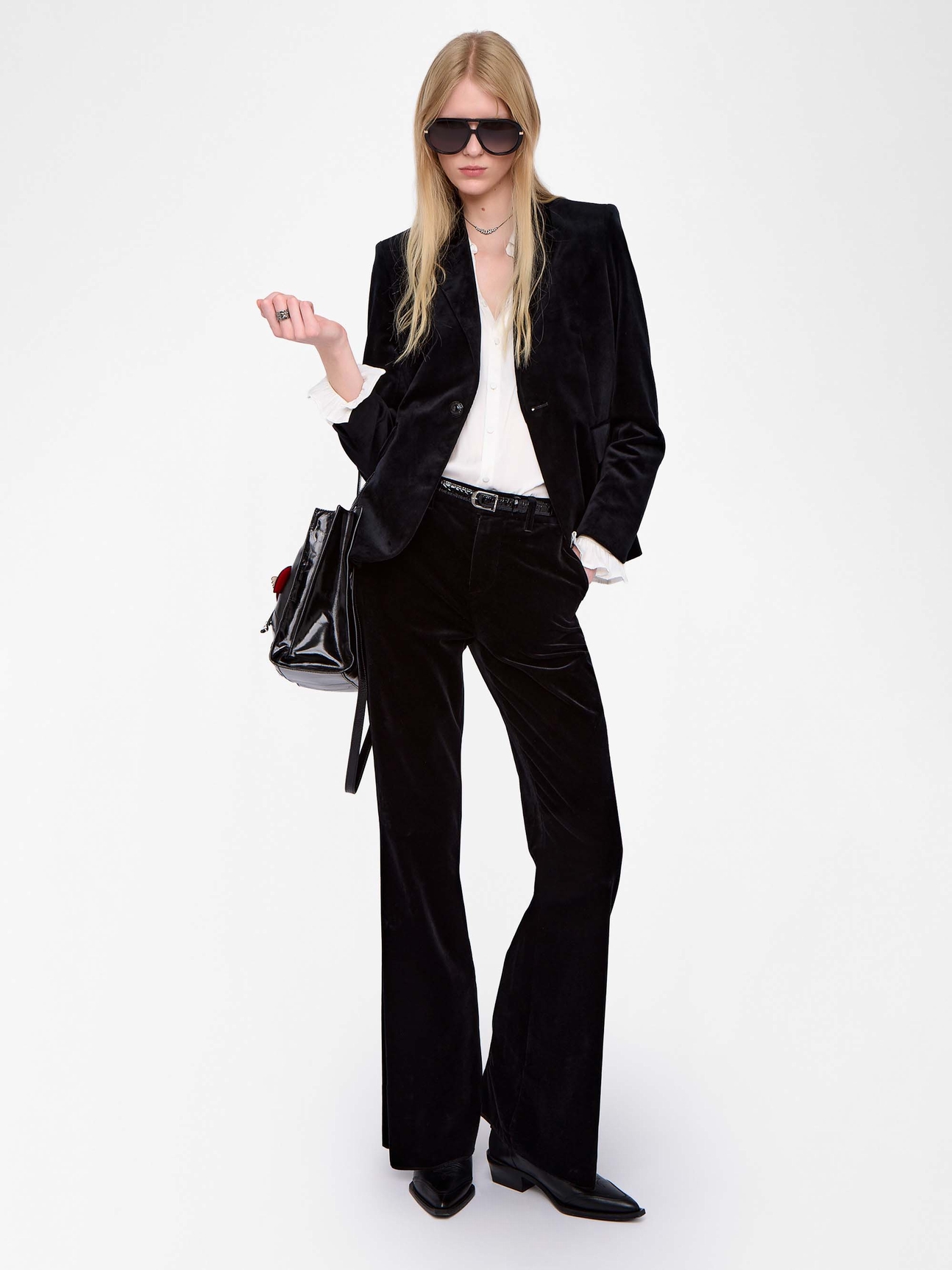 PREVY VELVET PANTS