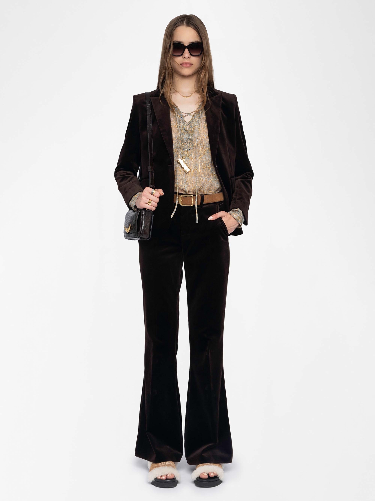 PREVY VELVET PANTS