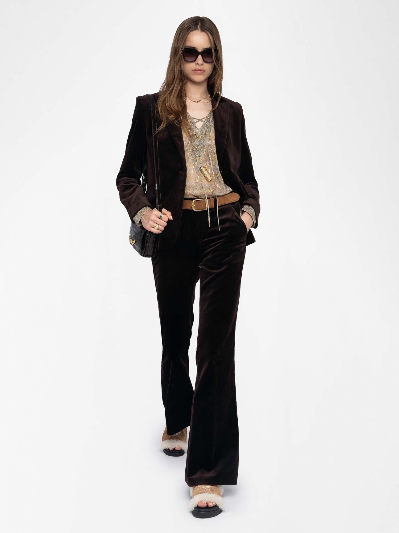 PREVY VELVET PANTS