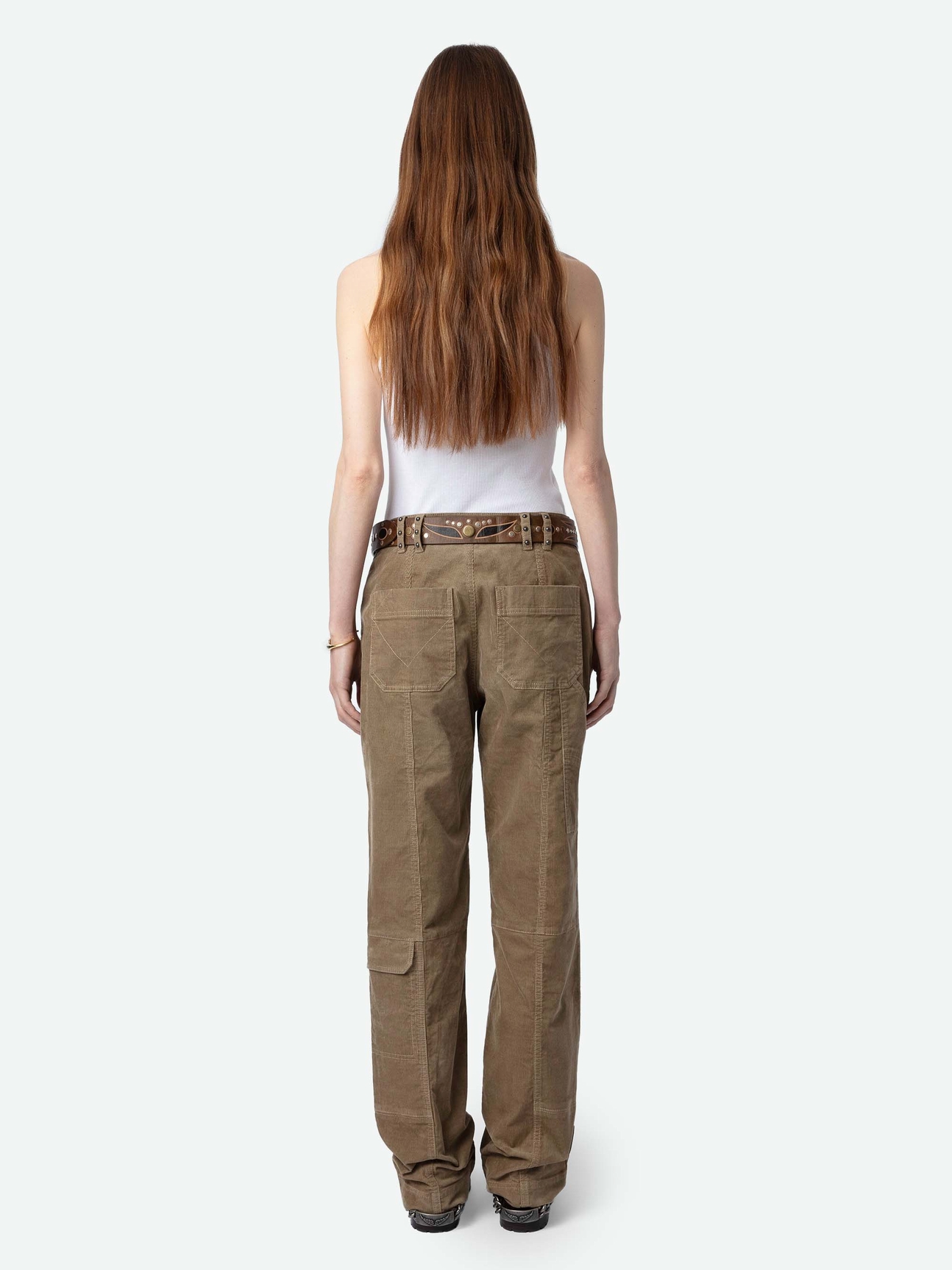 PEPPER VELVET TROUSERS