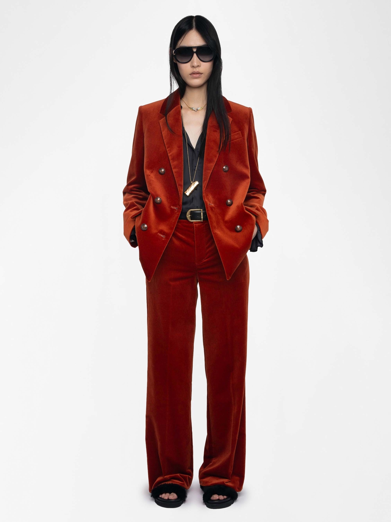 PANOL VELVET TROUSERS