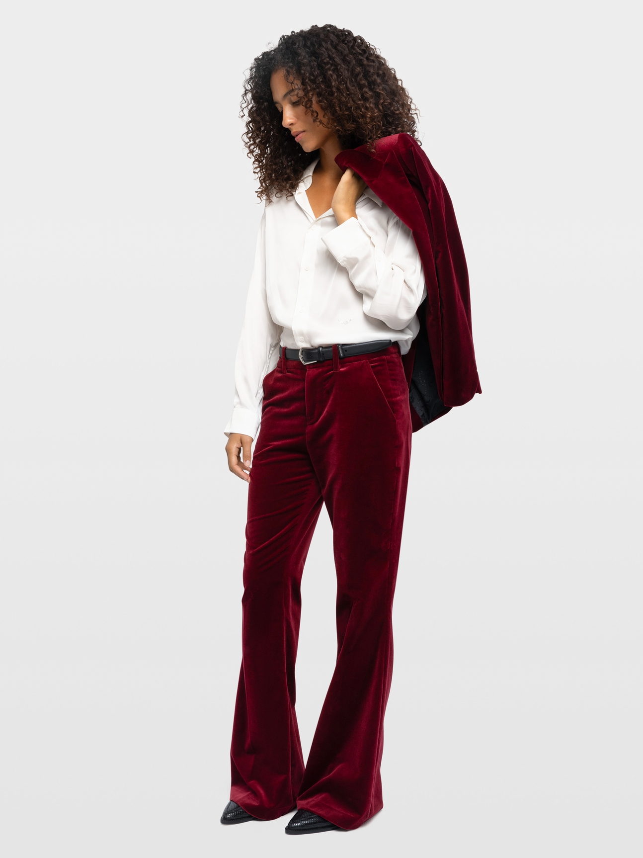 PREVY VELVET PANTS