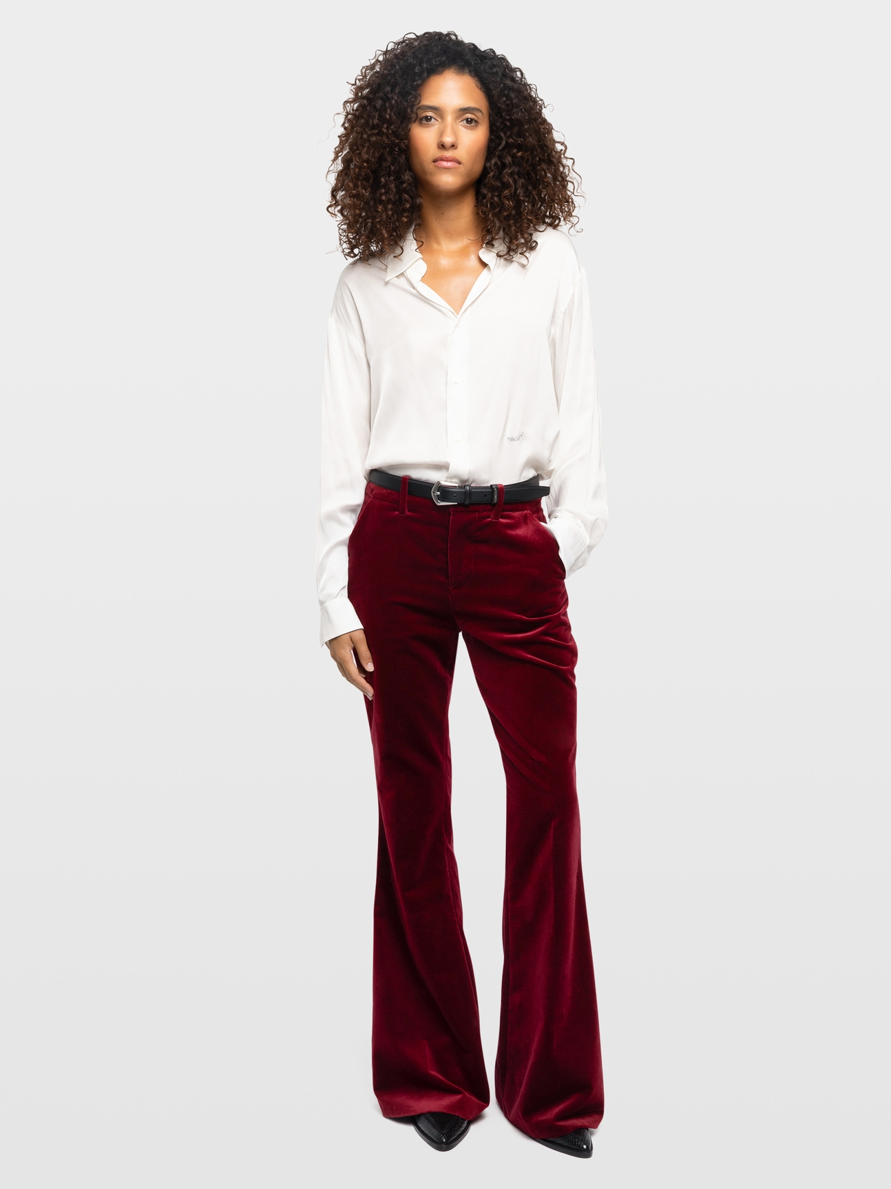 PREVY VELVET PANTS