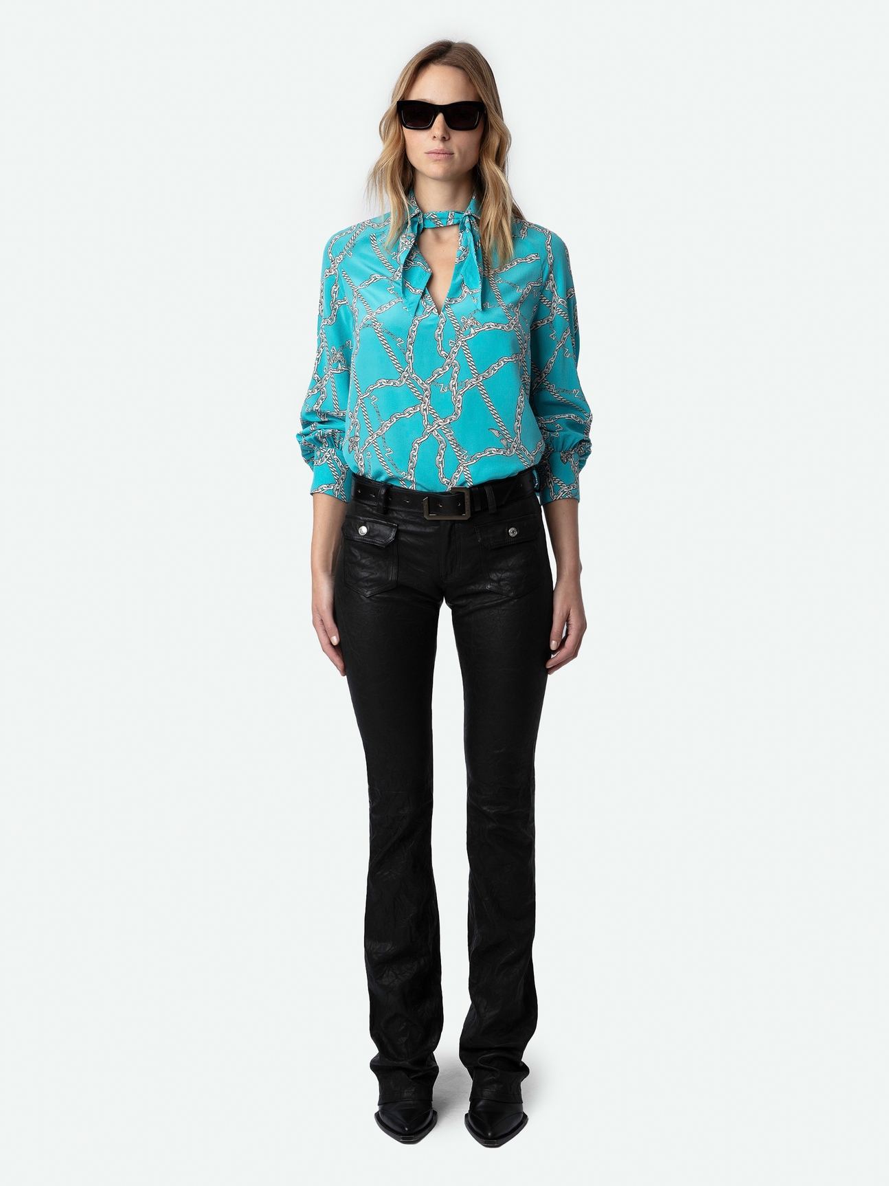 TUILE SILK BLOUSE