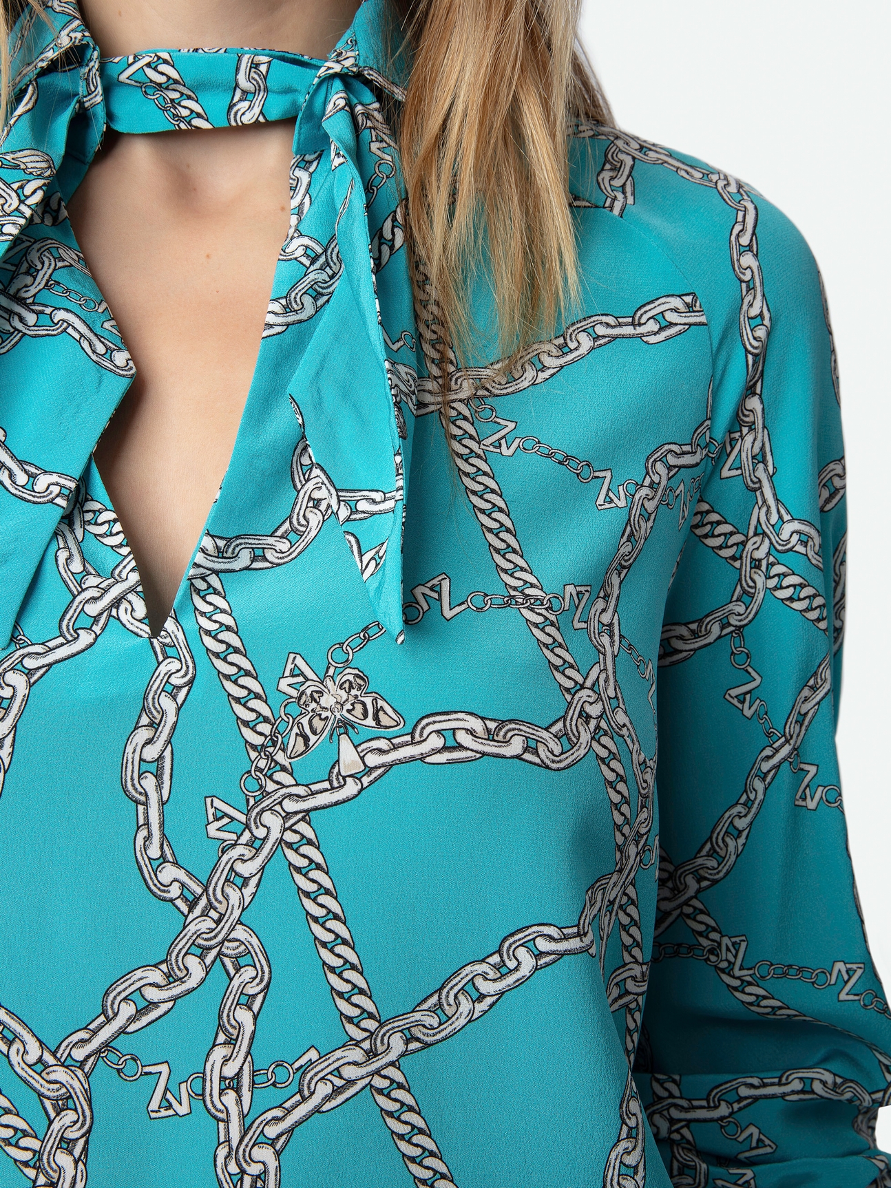 TUILE SILK BLOUSE