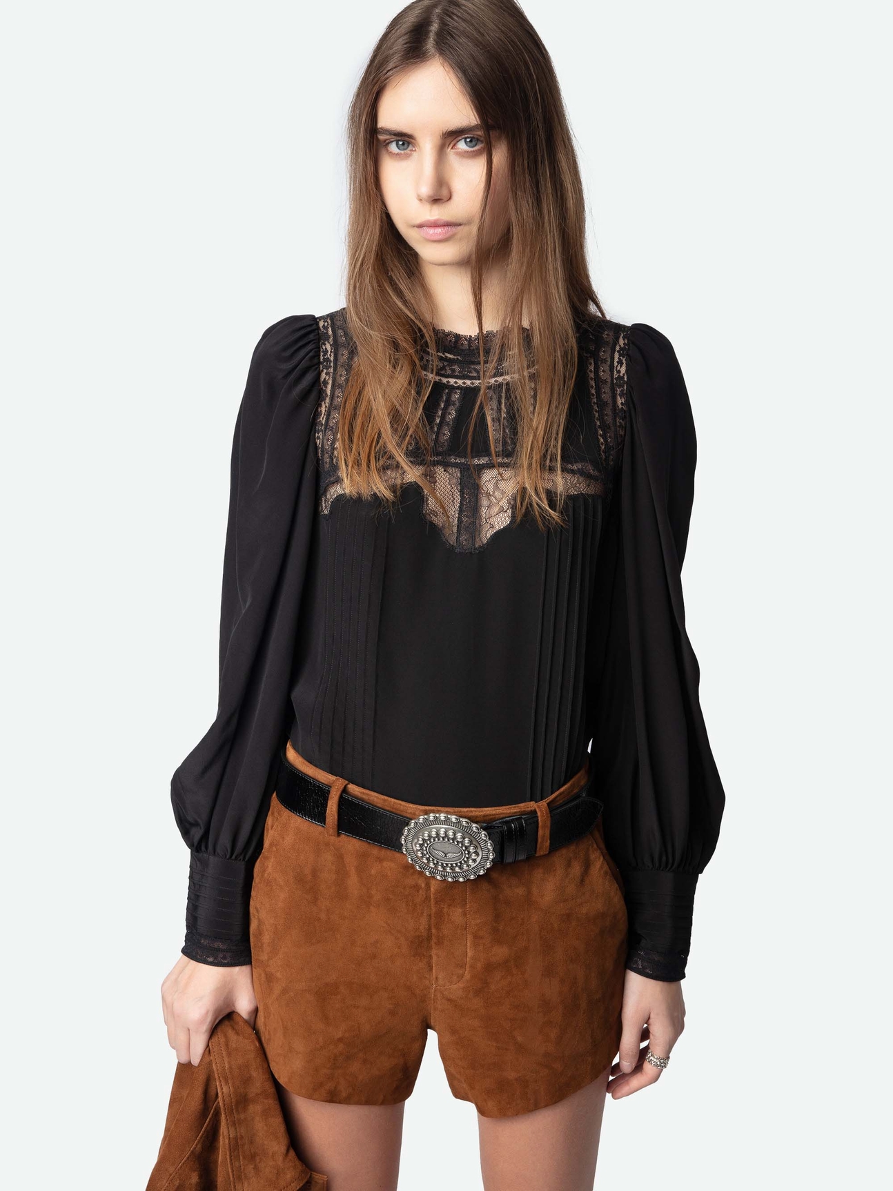 THENA LACE SHIRT