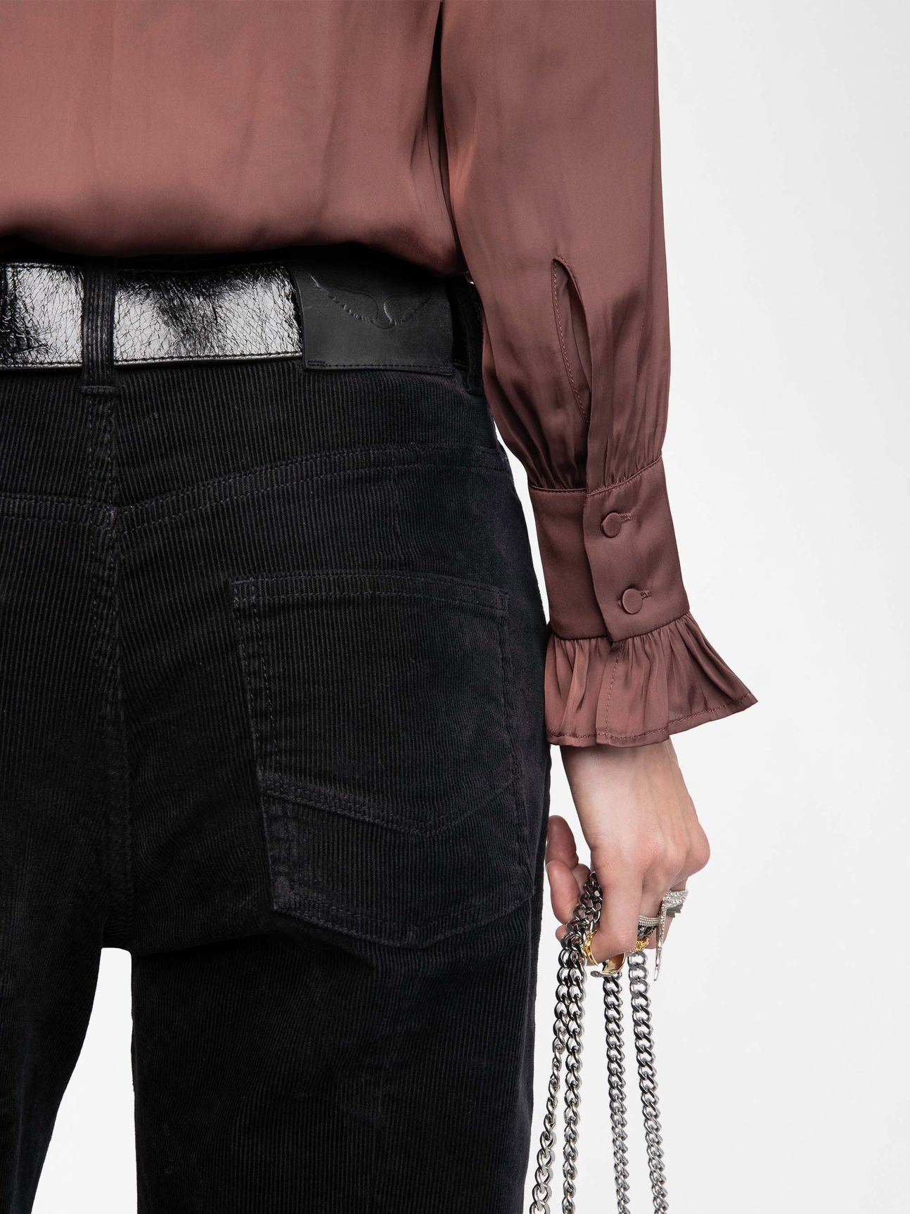 THELY SATIN SHIRT