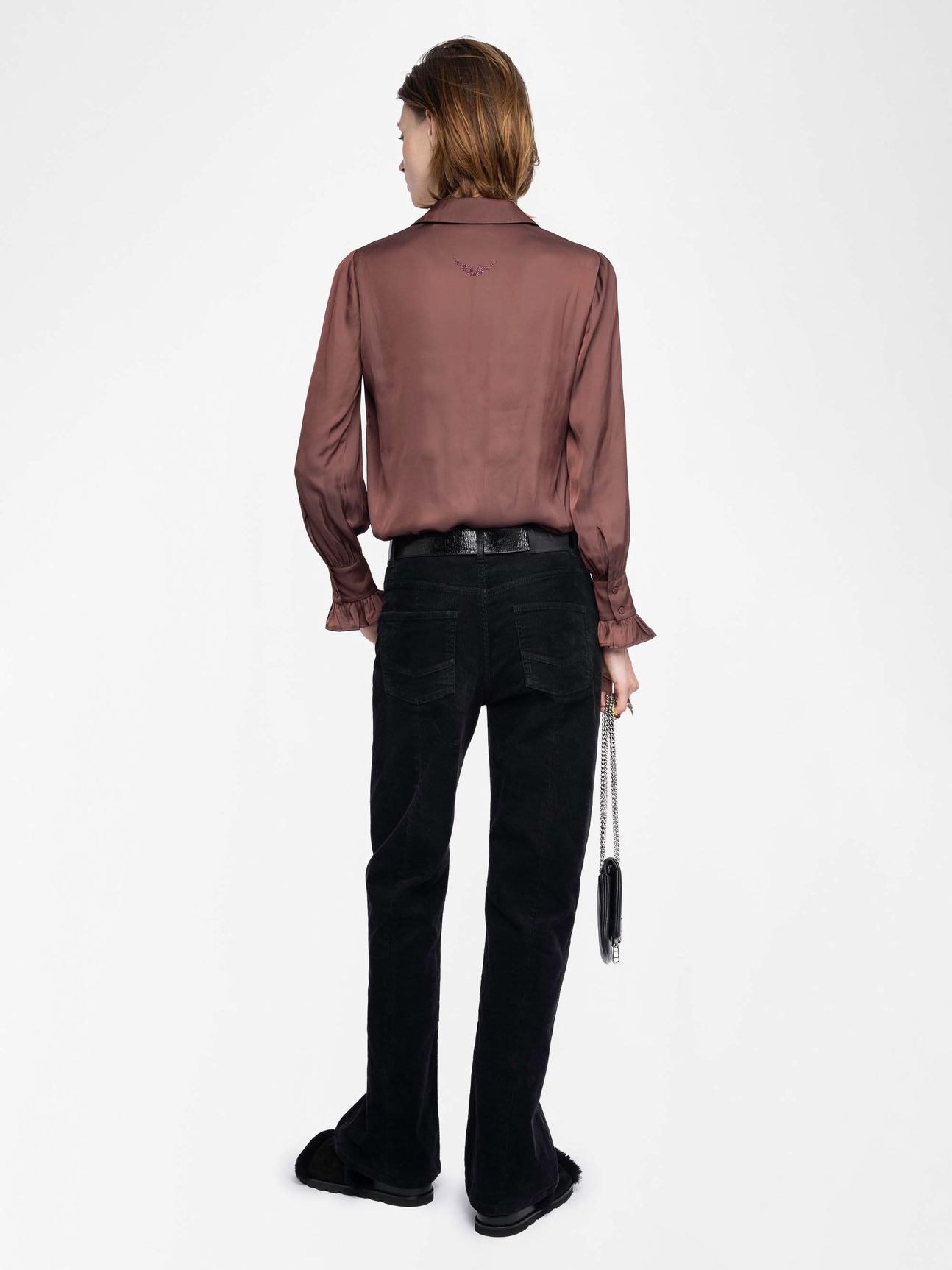 THELY SATIN SHIRT
