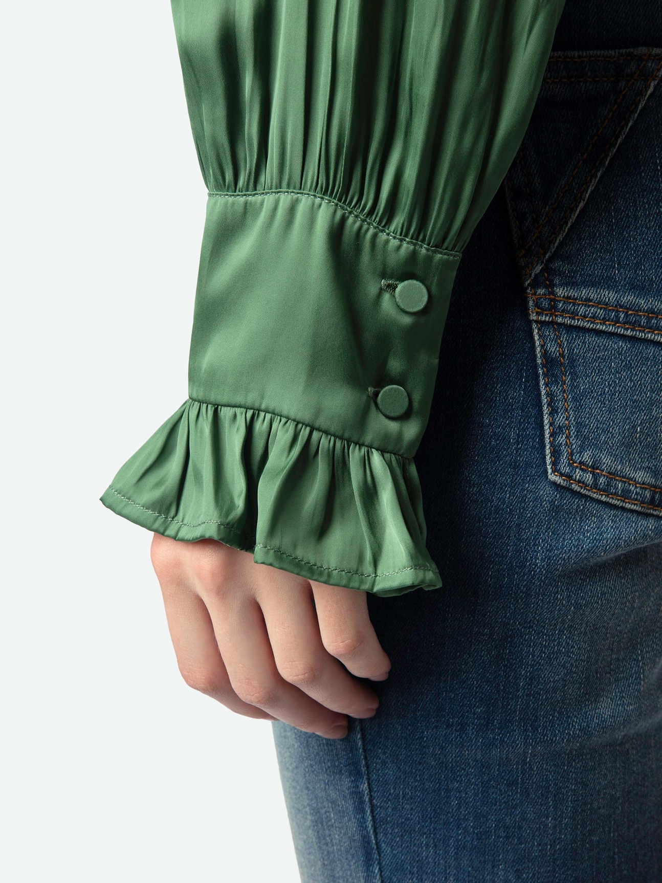 THELY SATIN SHIRT