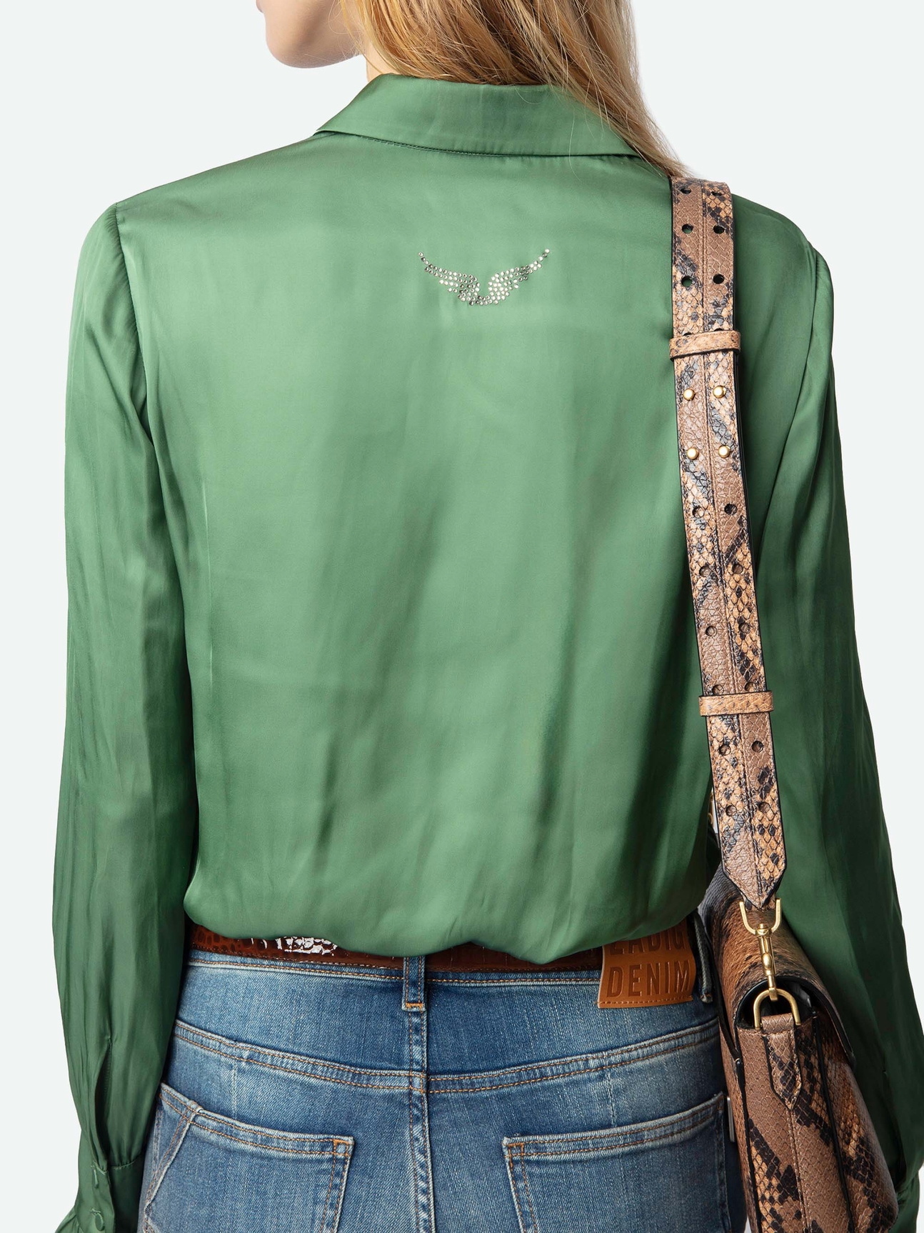 THELY SATIN SHIRT
