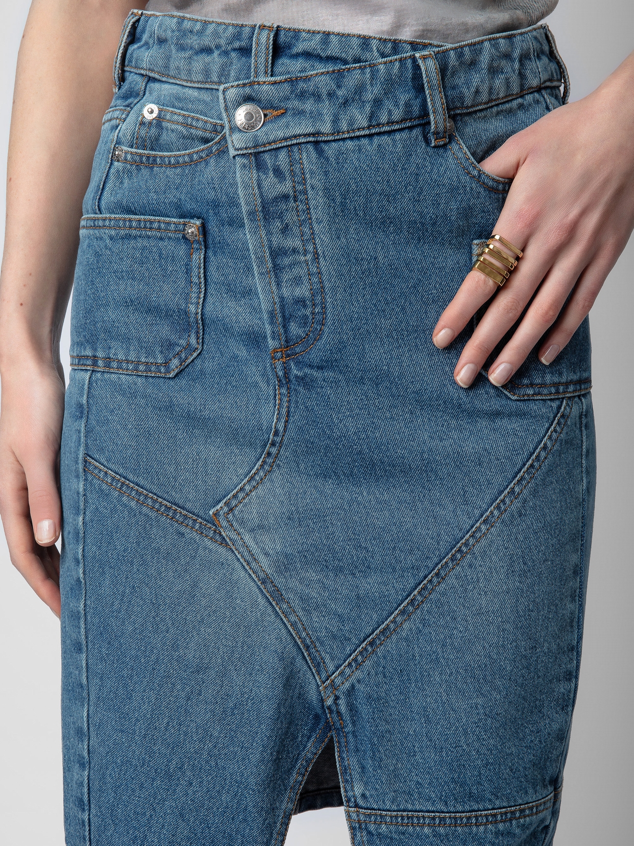 JINKO DENIM SKIRT