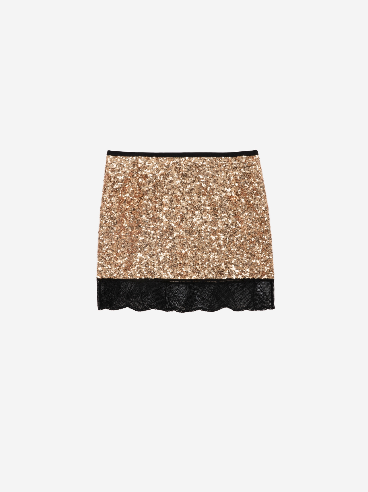 JUSTICIAS SEQUINS SKIRT