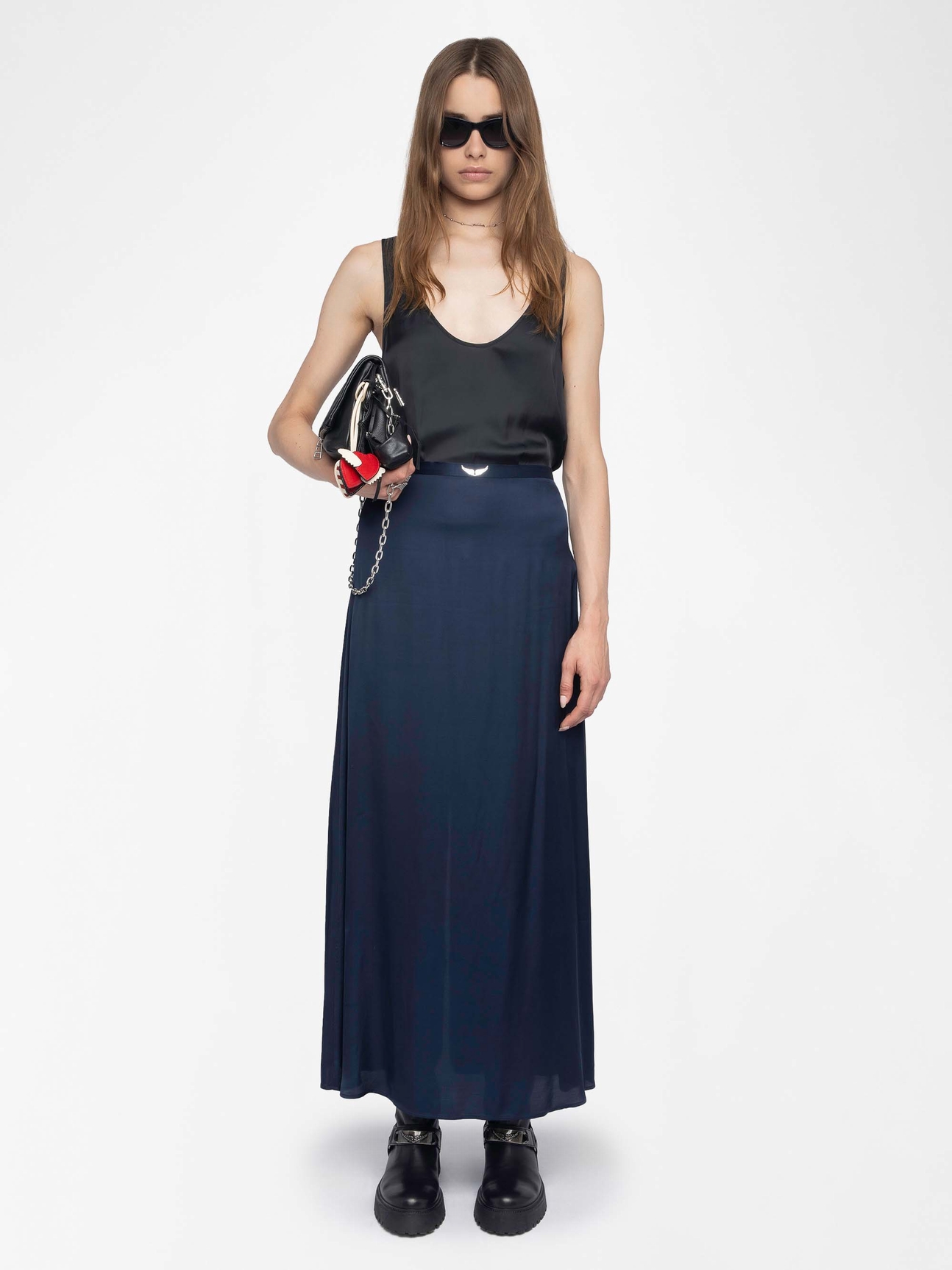 JIMENO SATIN SKIRT