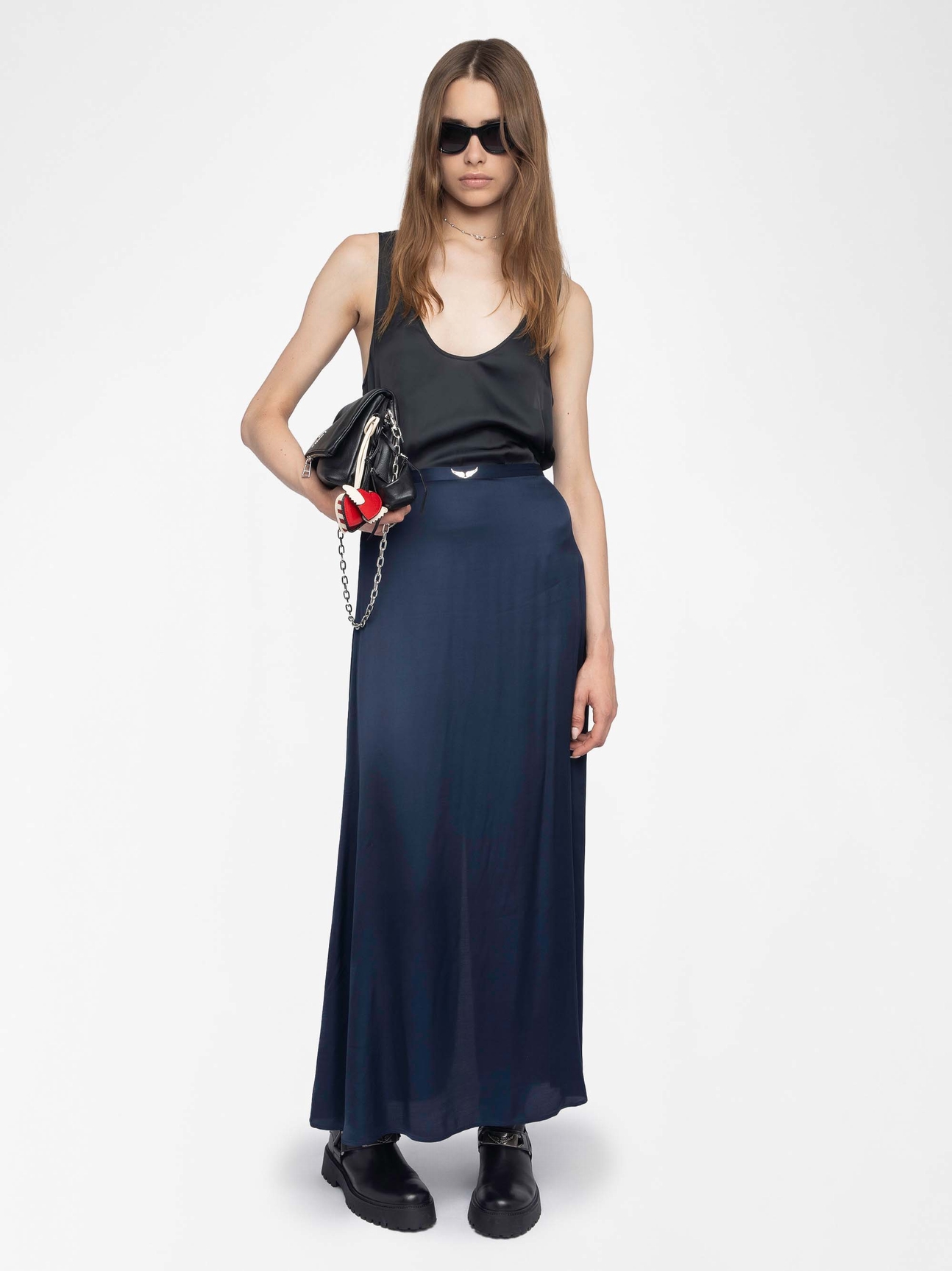 JIMENO SATIN SKIRT