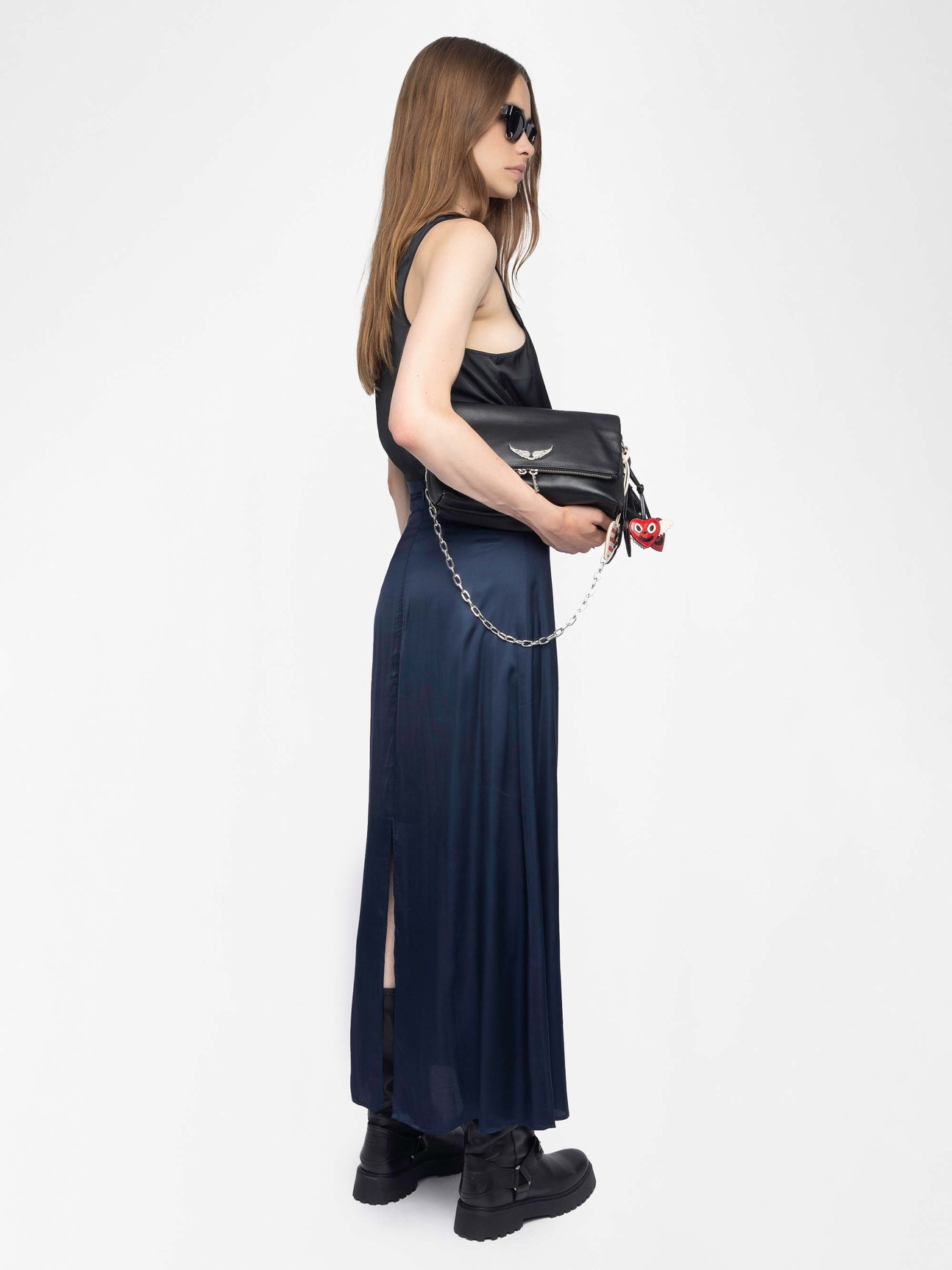 JIMENO SATIN SKIRT