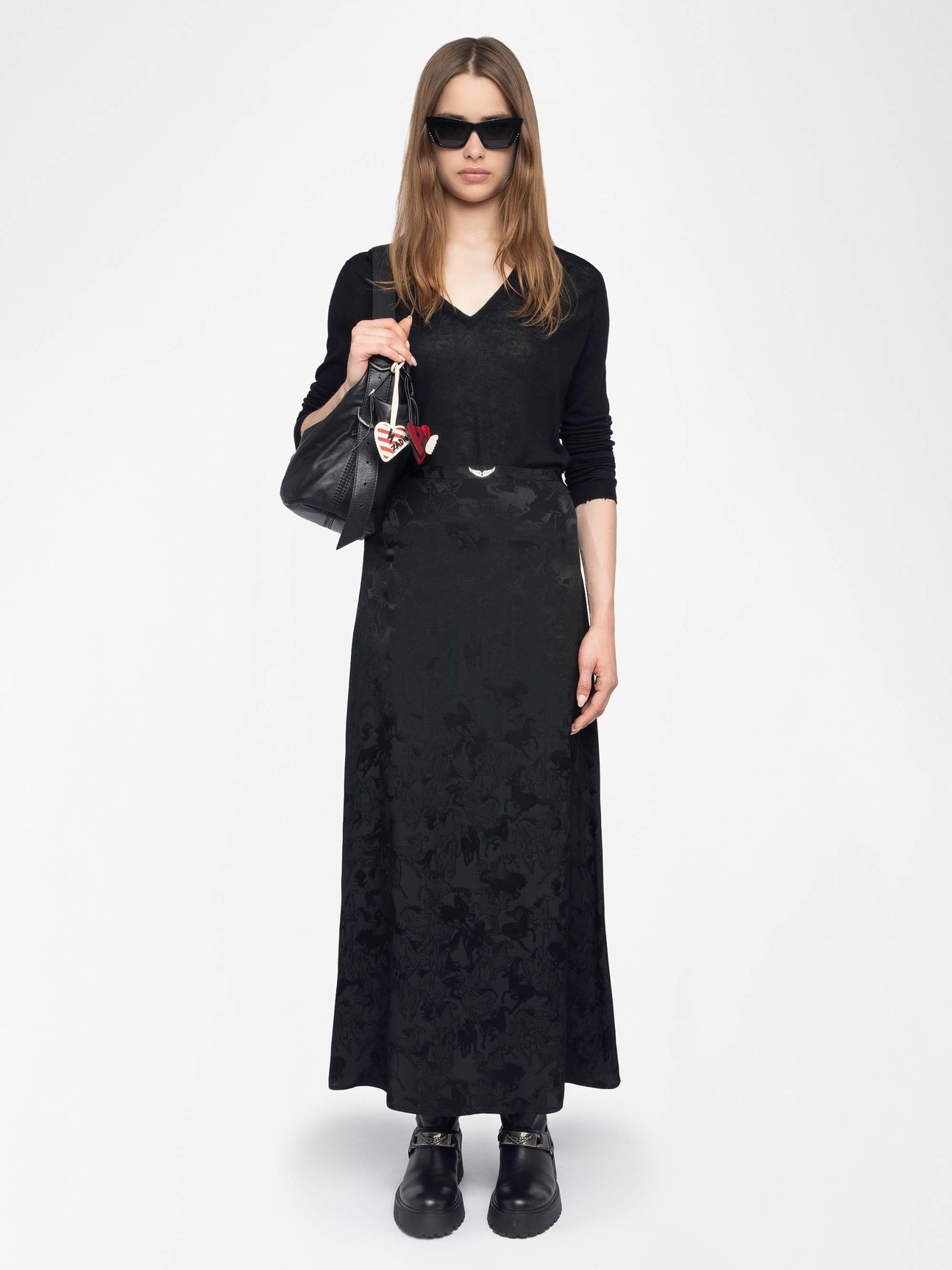JIMENO SKIRT 100% SILK