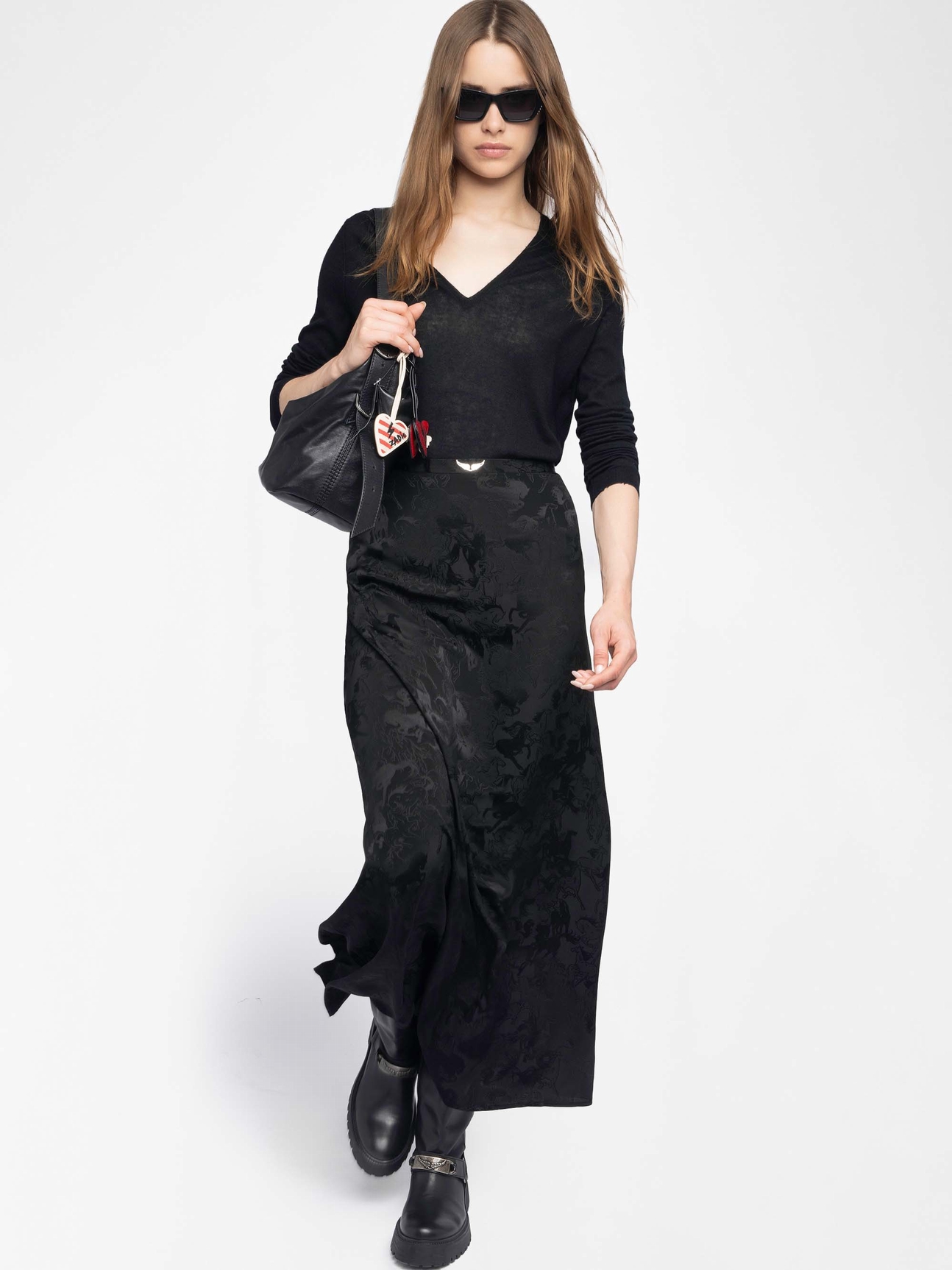 JIMENO SKIRT 100% SILK