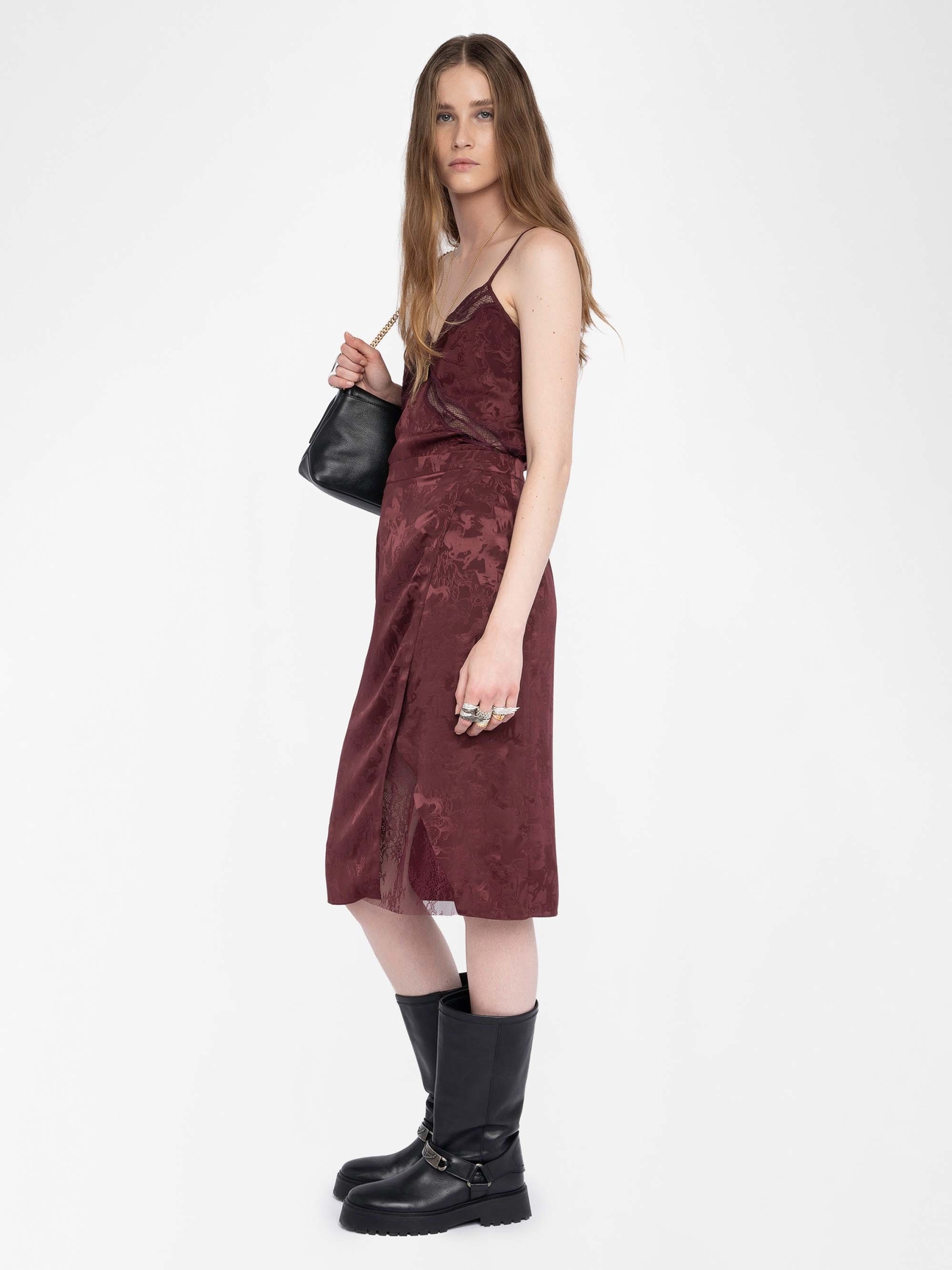JULEN SKIRT 100% SILK