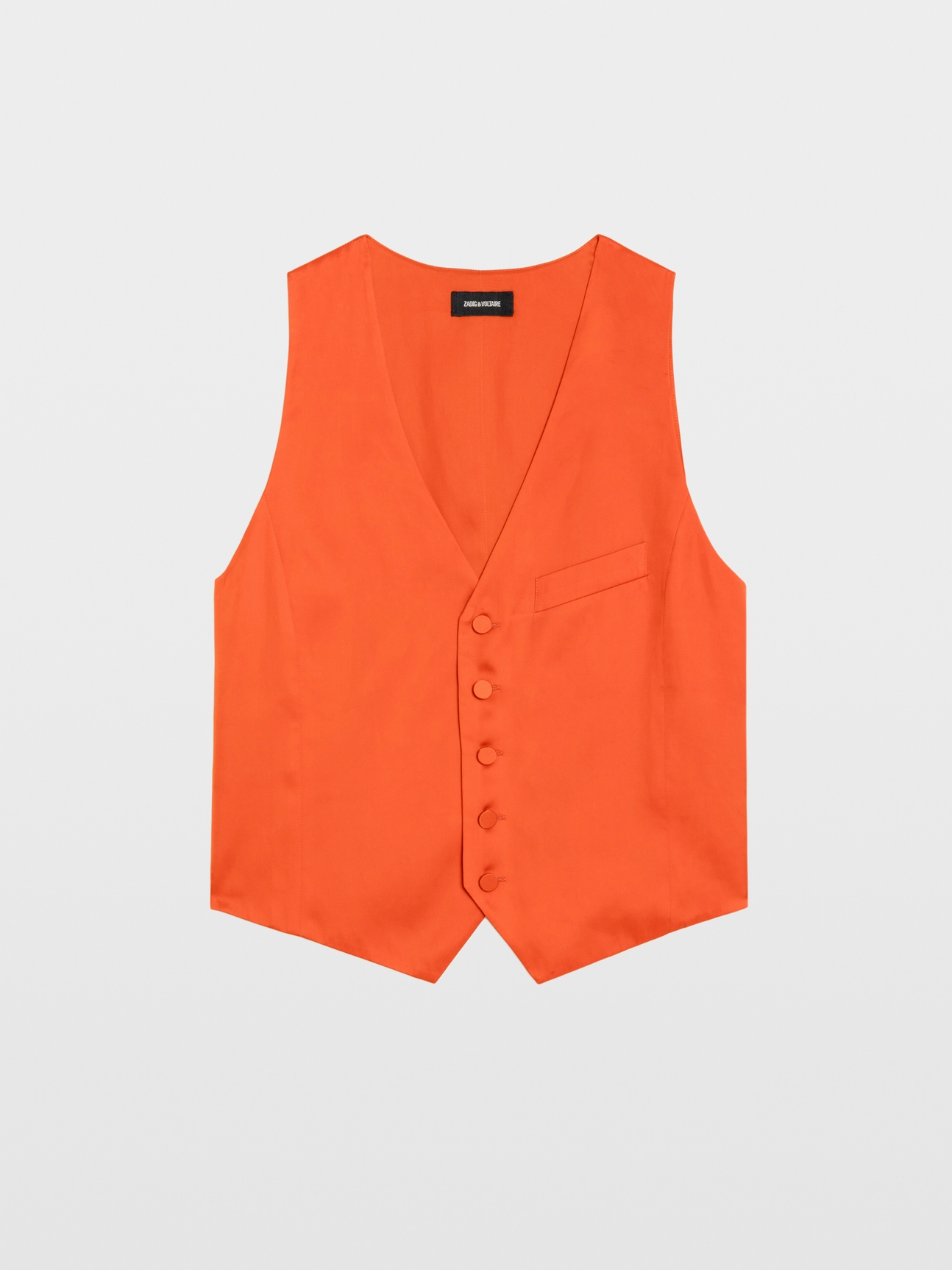 EMAUX SATIN WAISTCOAT