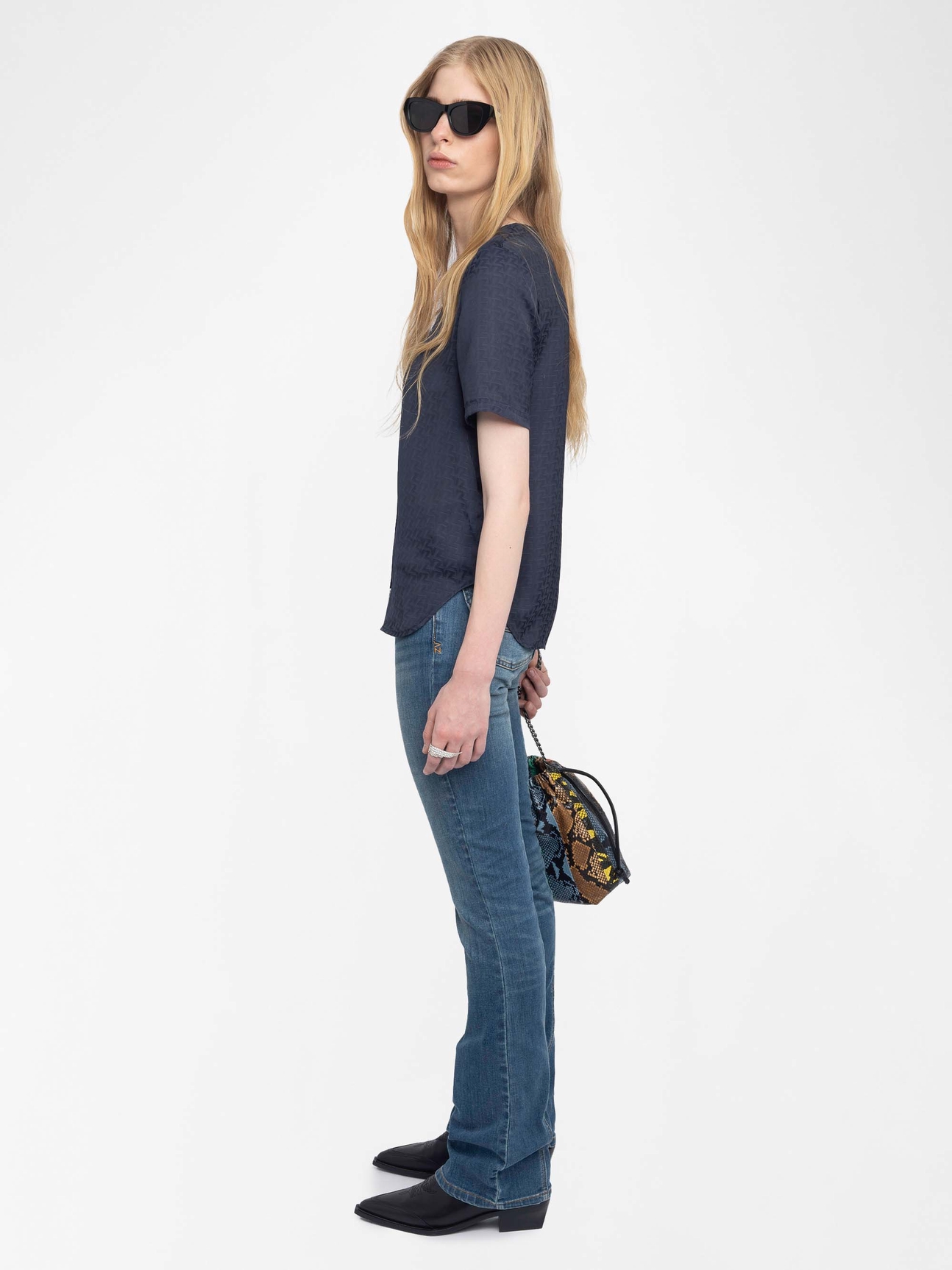 TERZO SATIN TOP
