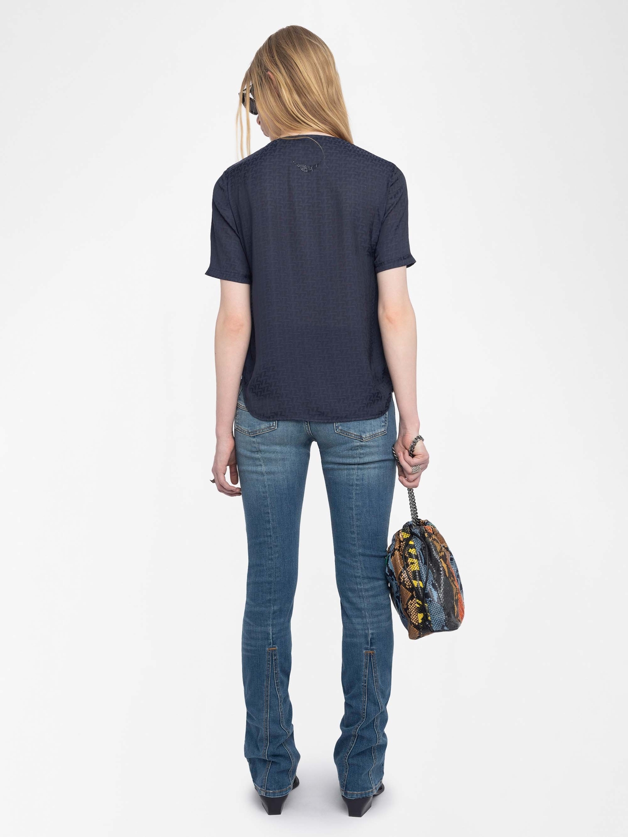 TERZO SATIN TOP