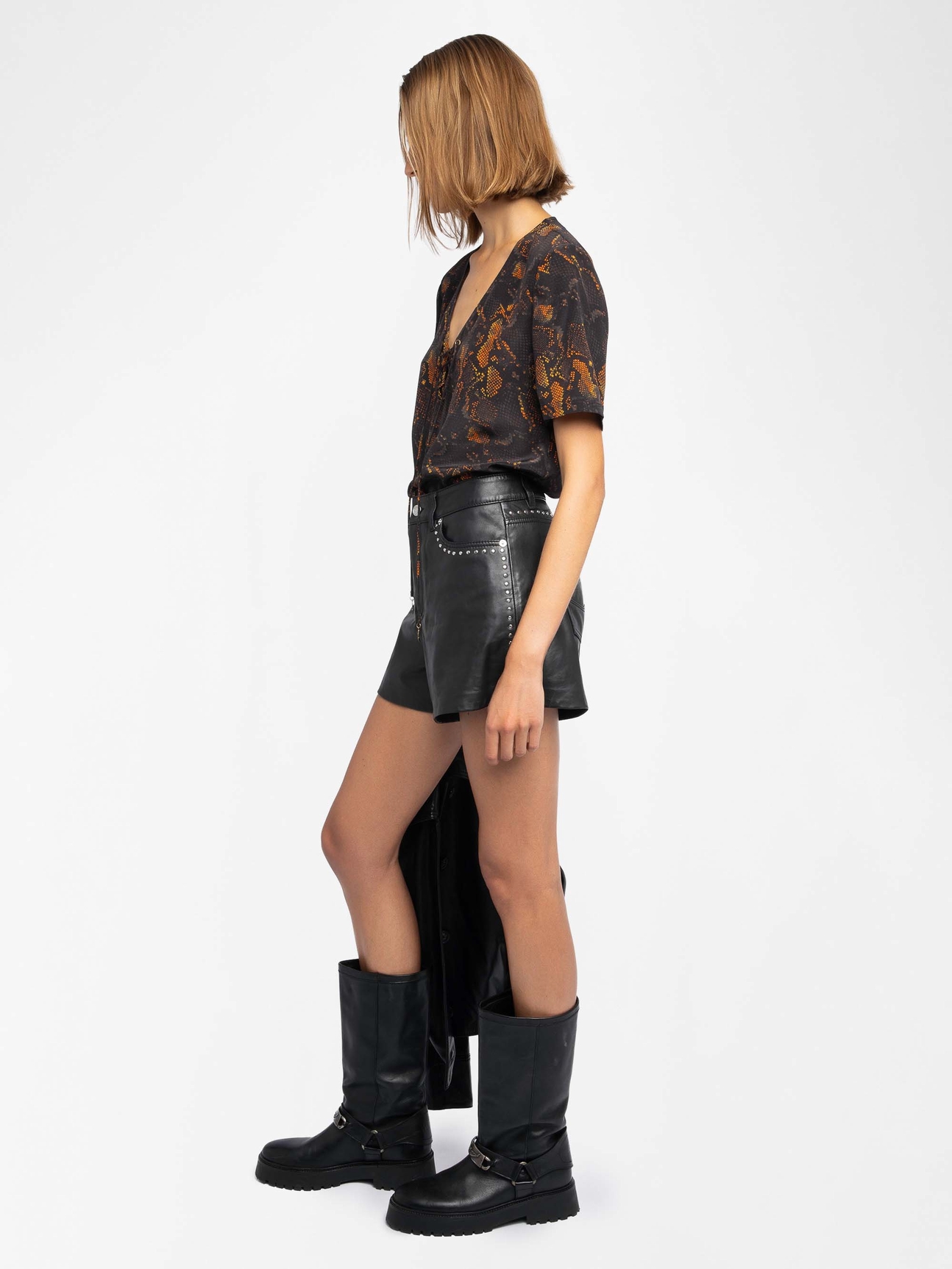 TERZO 100% SILK SHIRT